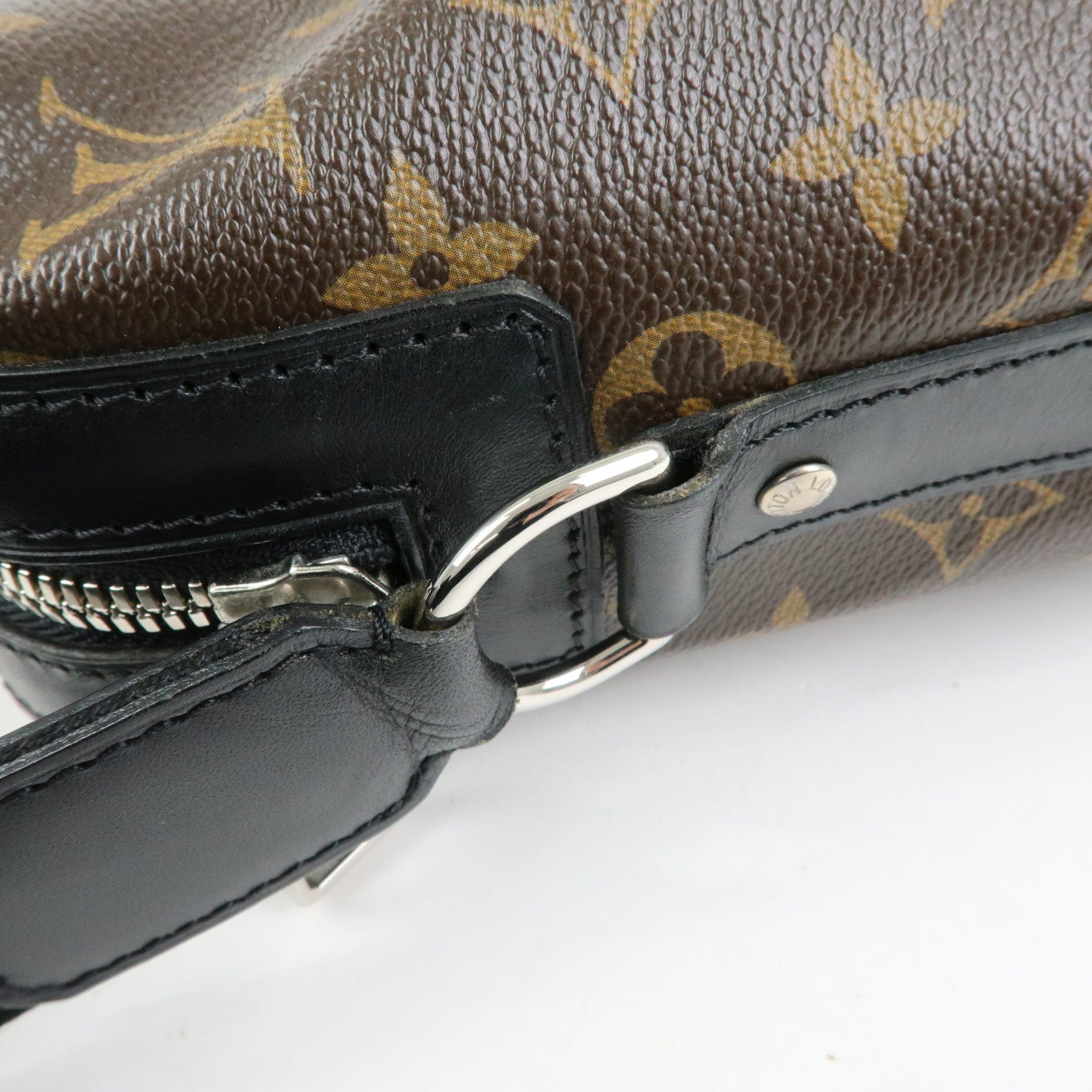 Louis Vuitton Monogram Macassar Torres Shoulder Bag Brown M40387