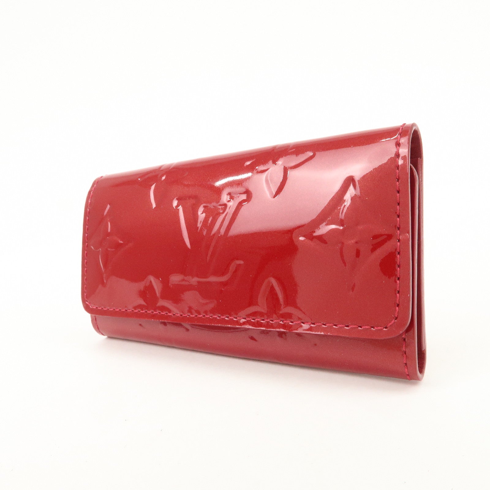 Louis Vuitton Vernis Multicles 4 Key Case Key Holder Cerise M91976