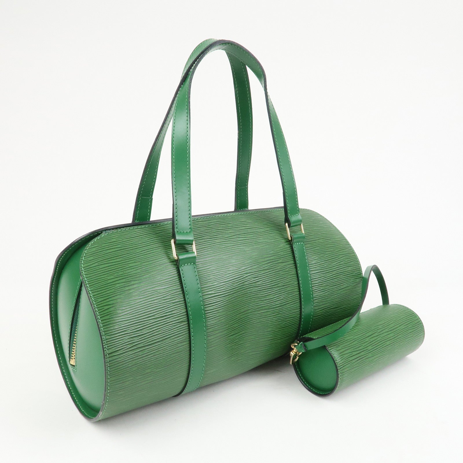 Louis Vuitton Epi Soufflot Hand Shoulder Bag Borneo Green M52224
