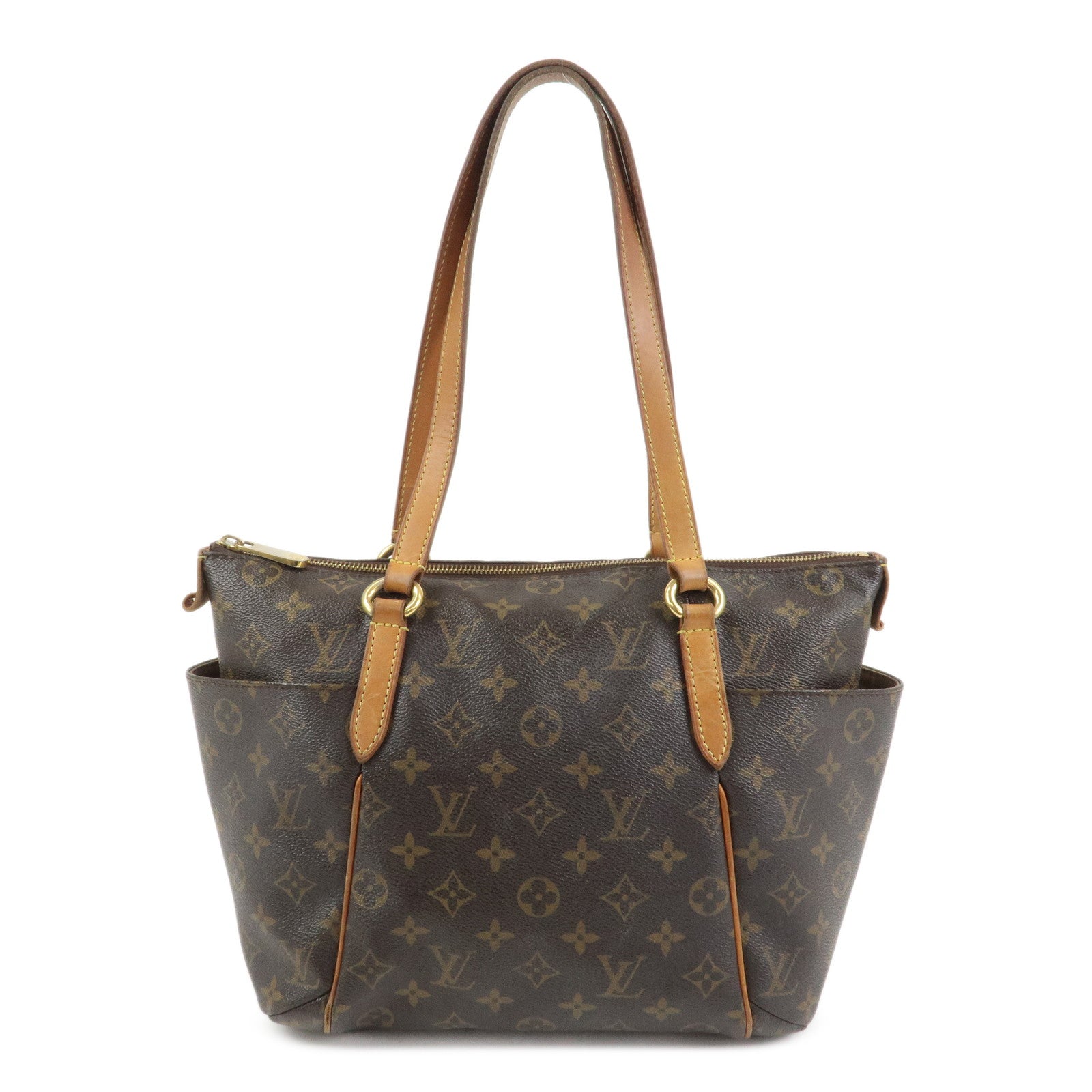 Louis Vuitton Monogram Totally PM Shoulder Bag Brown M56688