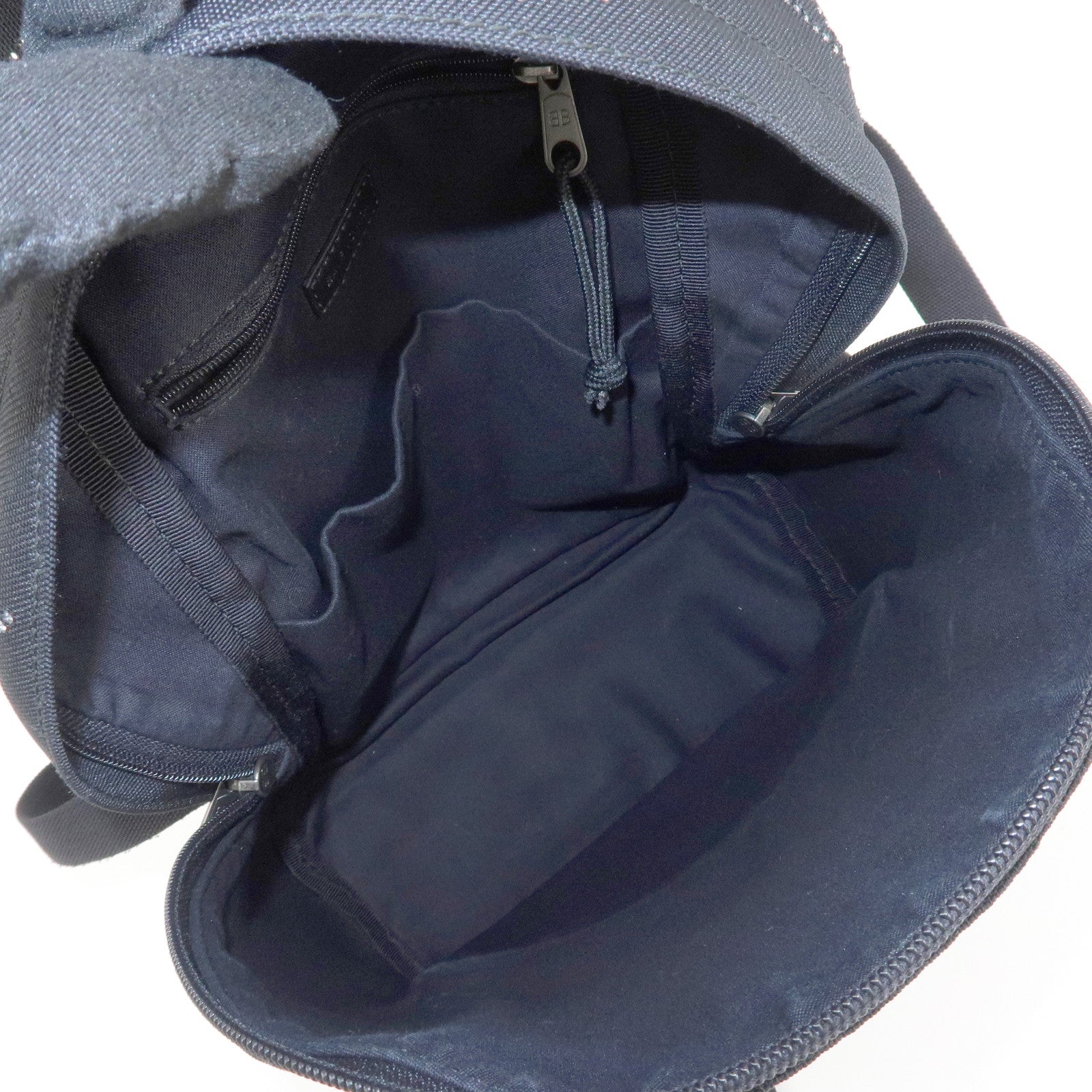 BALENCIAGA Explore Nylon Backpack Eiffel Tower Black 558163