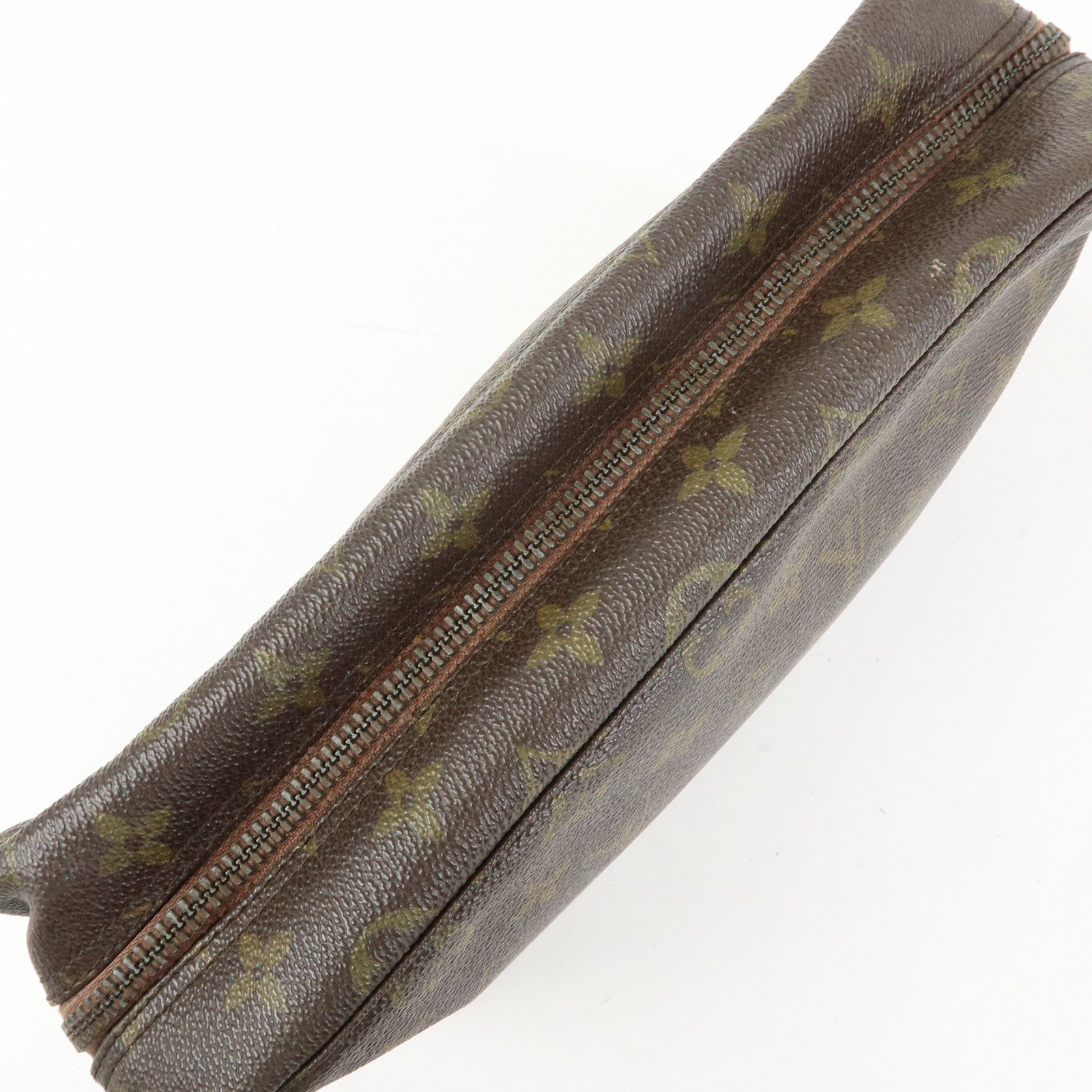 Louis Vuitton Monogram Trousse Toilette 28 Pouch Brown M47522