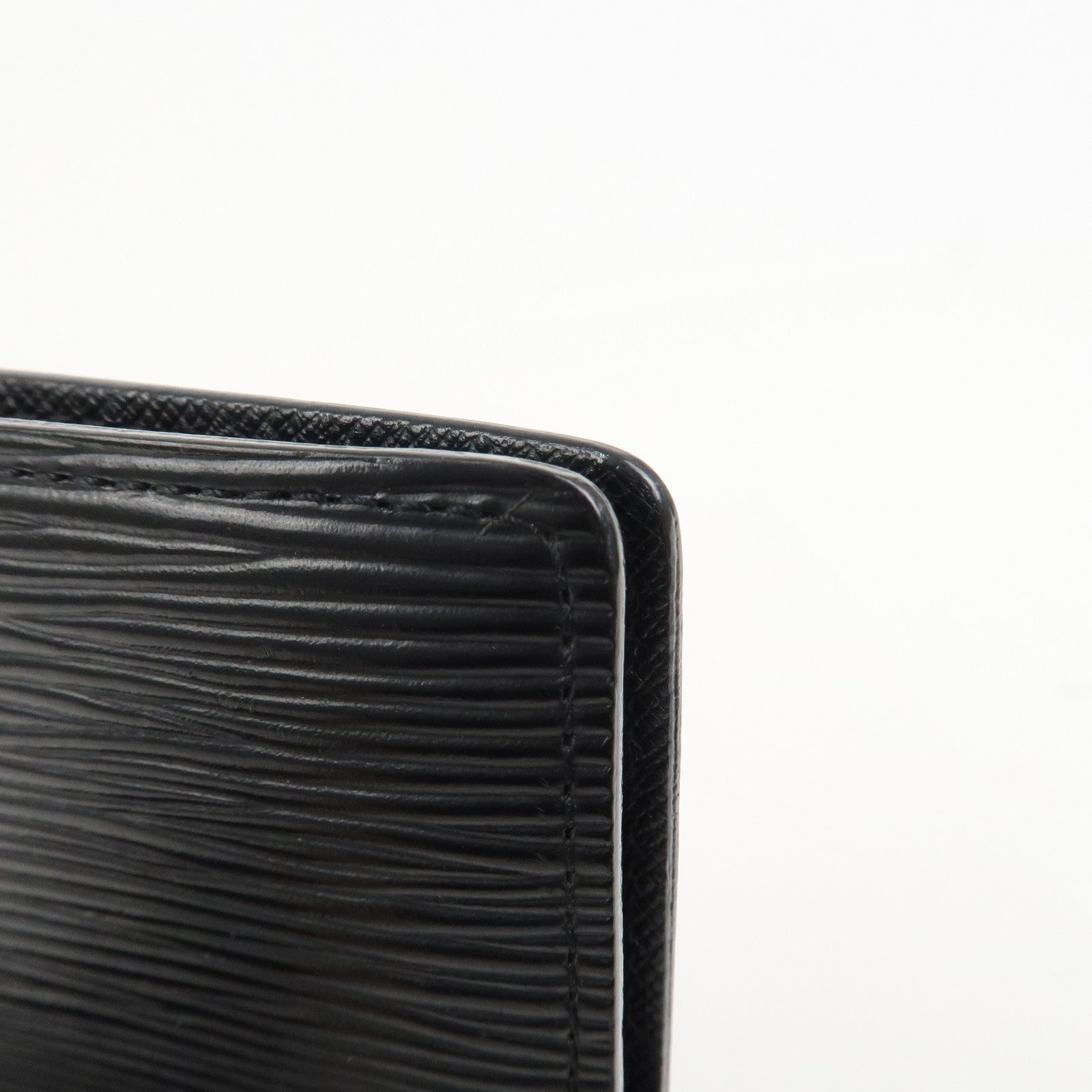 Louis Vuitton Epi Agenda PM Planner Cover Noir R20052