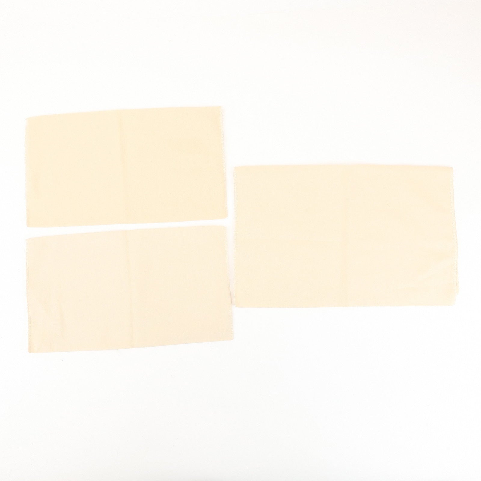 Louis Vuitton Set of 10 Dust Bag Storage Bag Flap Style Beige