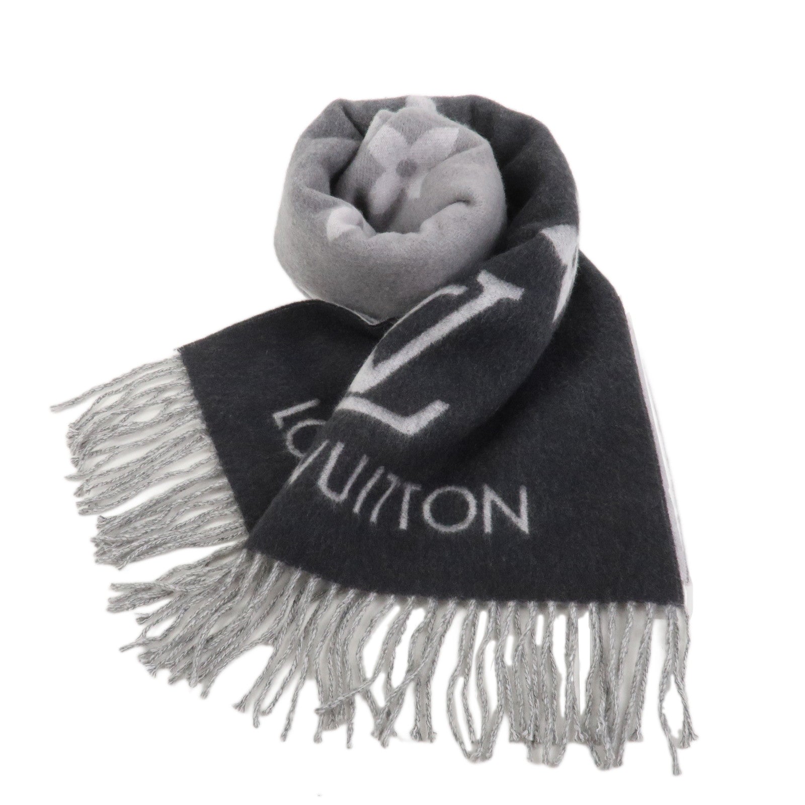 Louis Vuitton Echarpe Reykjavik Gradient Cashmere 100% Scarf M76336