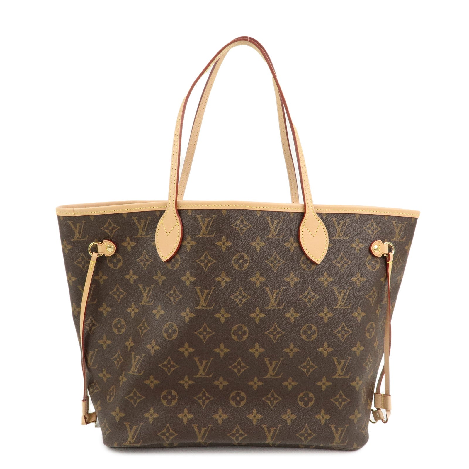Louis Vuitton Monogram Neverfull MM Tote Bag Brown M40996