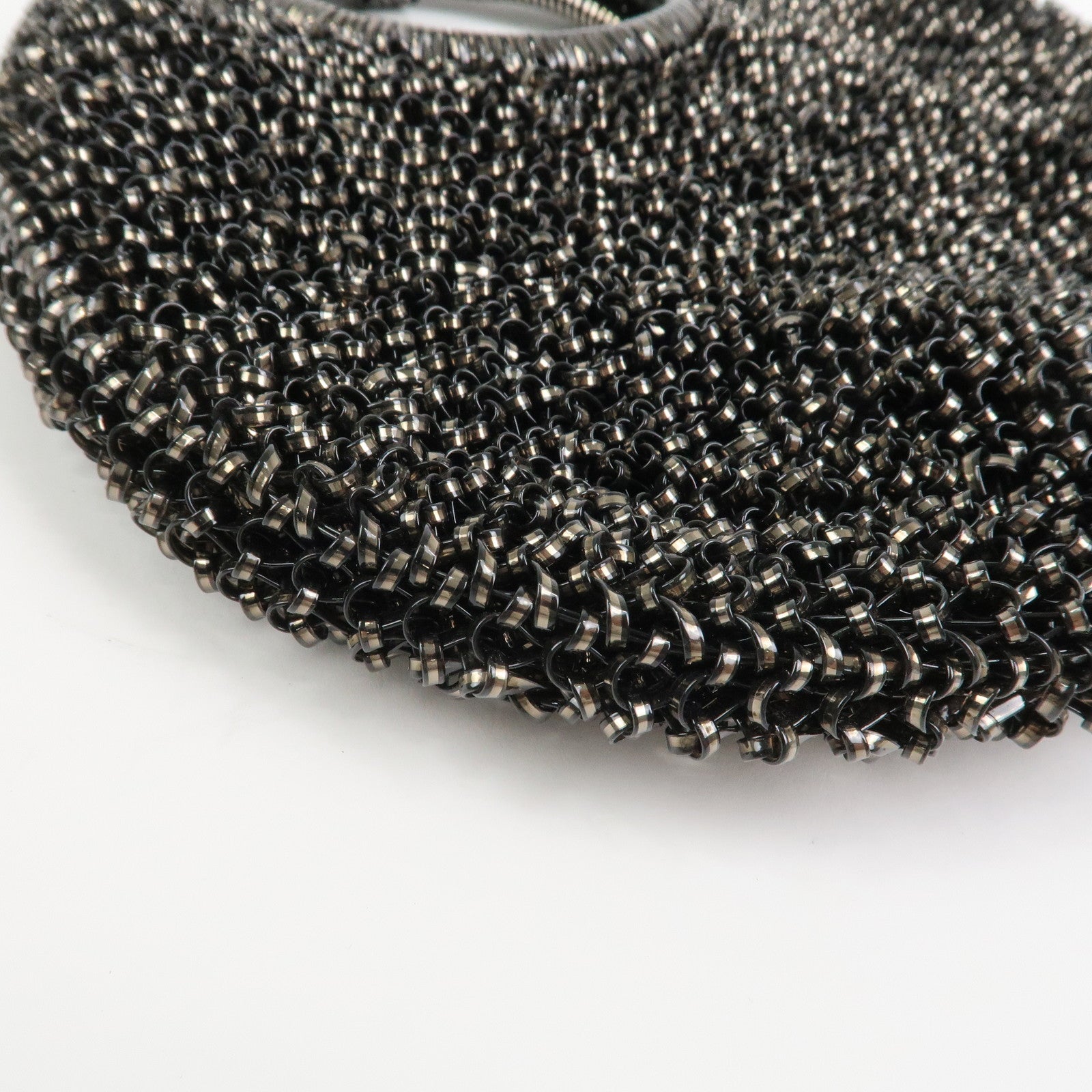 ANTEPRIMA PVC 2Way Chain Hand Bag Shoulder Bag Black