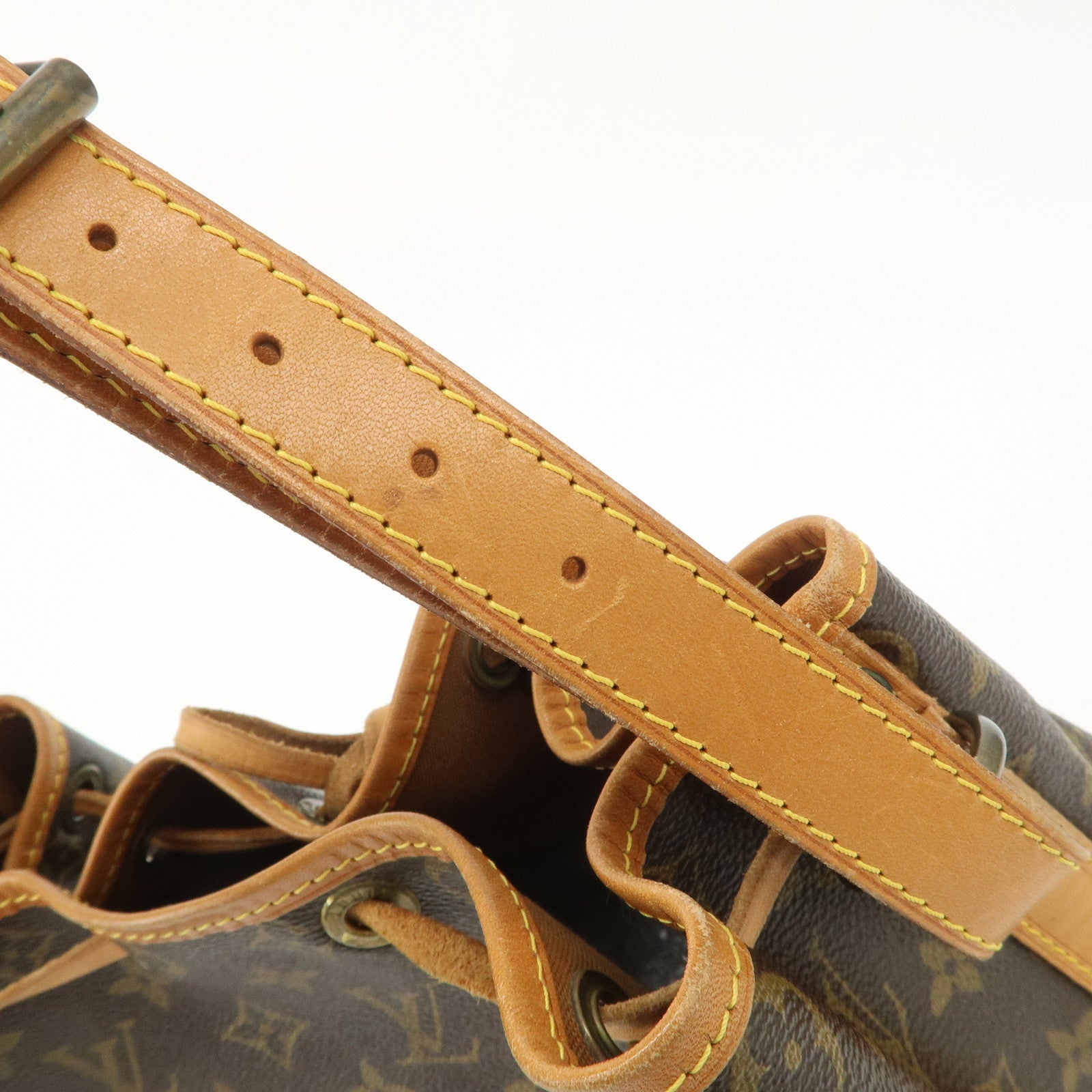 Louis Vuitton Monogram Noe Shoulder Bag Brown M42224