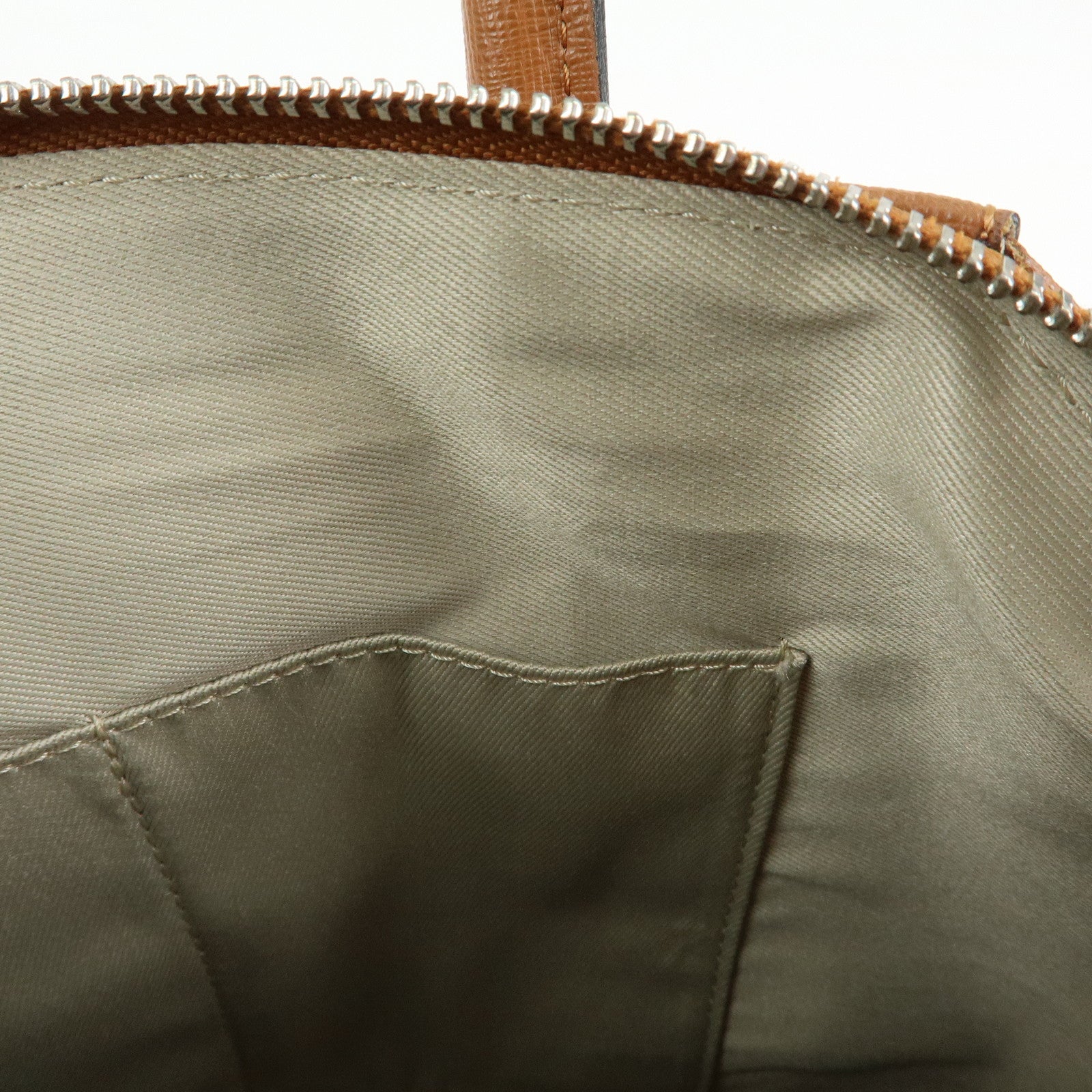 VALENTINO Leather 2Way Bag Hand Bag Shoulder Bag Brown