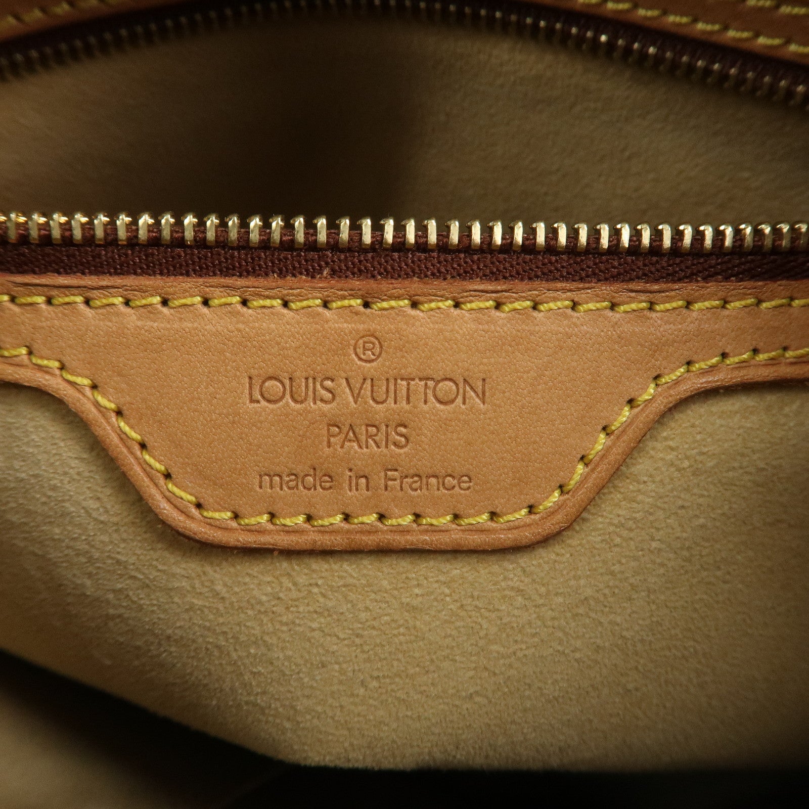 Louis Vuitton Monogram Looping GM Shoulder Bag Brown M51145