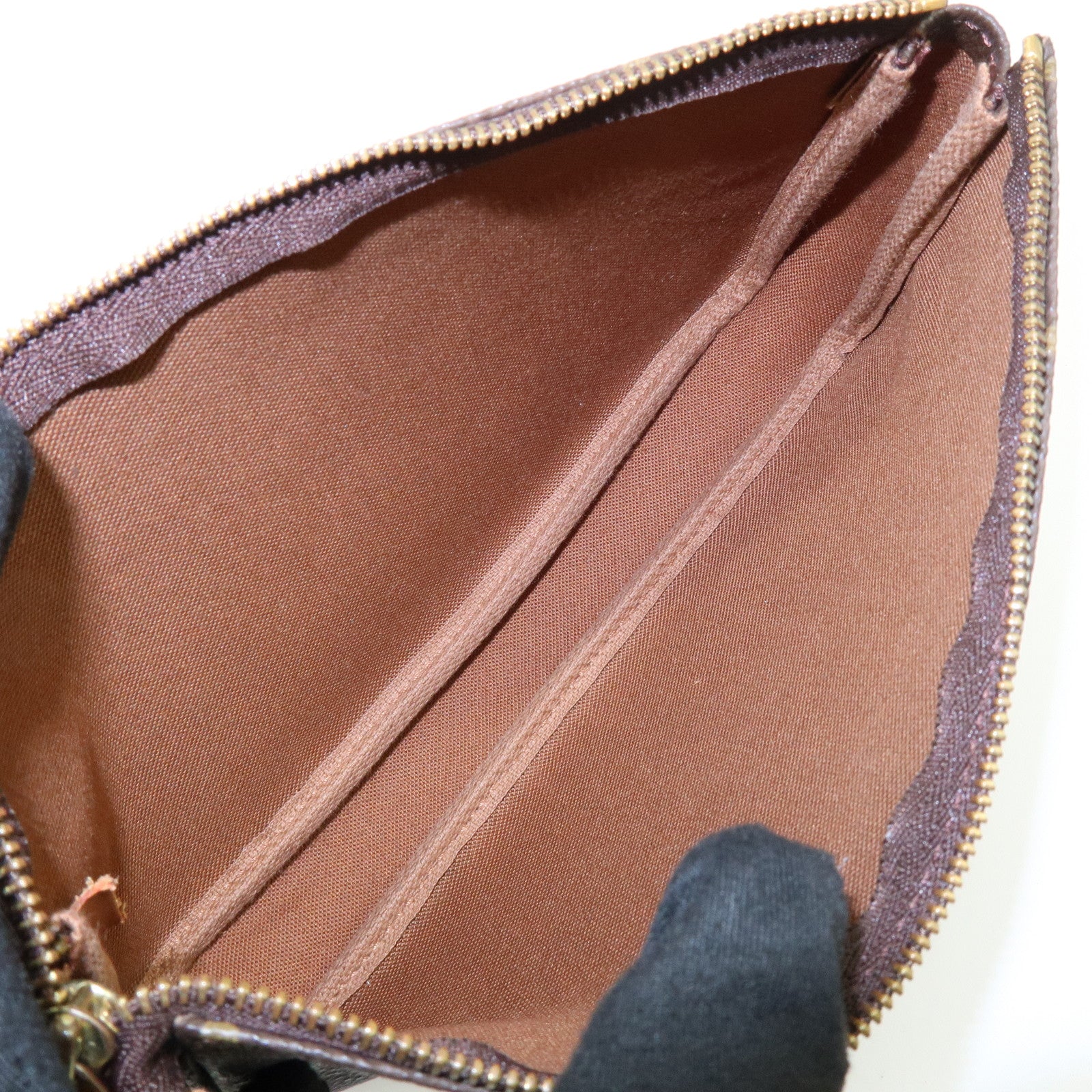 Louis Vuitton Monogram Pochette Accessoires Pouch Hand Bag M51980