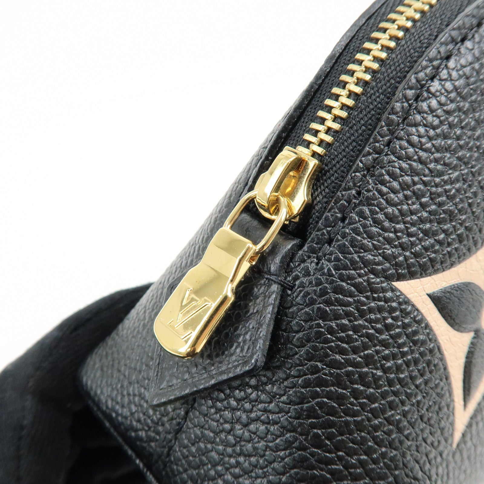 Louis Vuitton Bicolor Monogram Empreinte Cosmetic Pouch Noir M59086