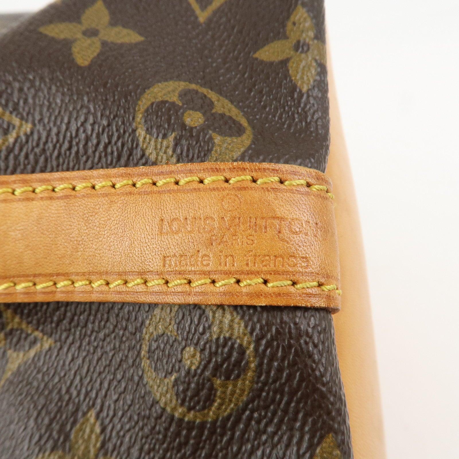 Louis Vuitton Monogram Petit Noe Shoulder Bag Brown M42226