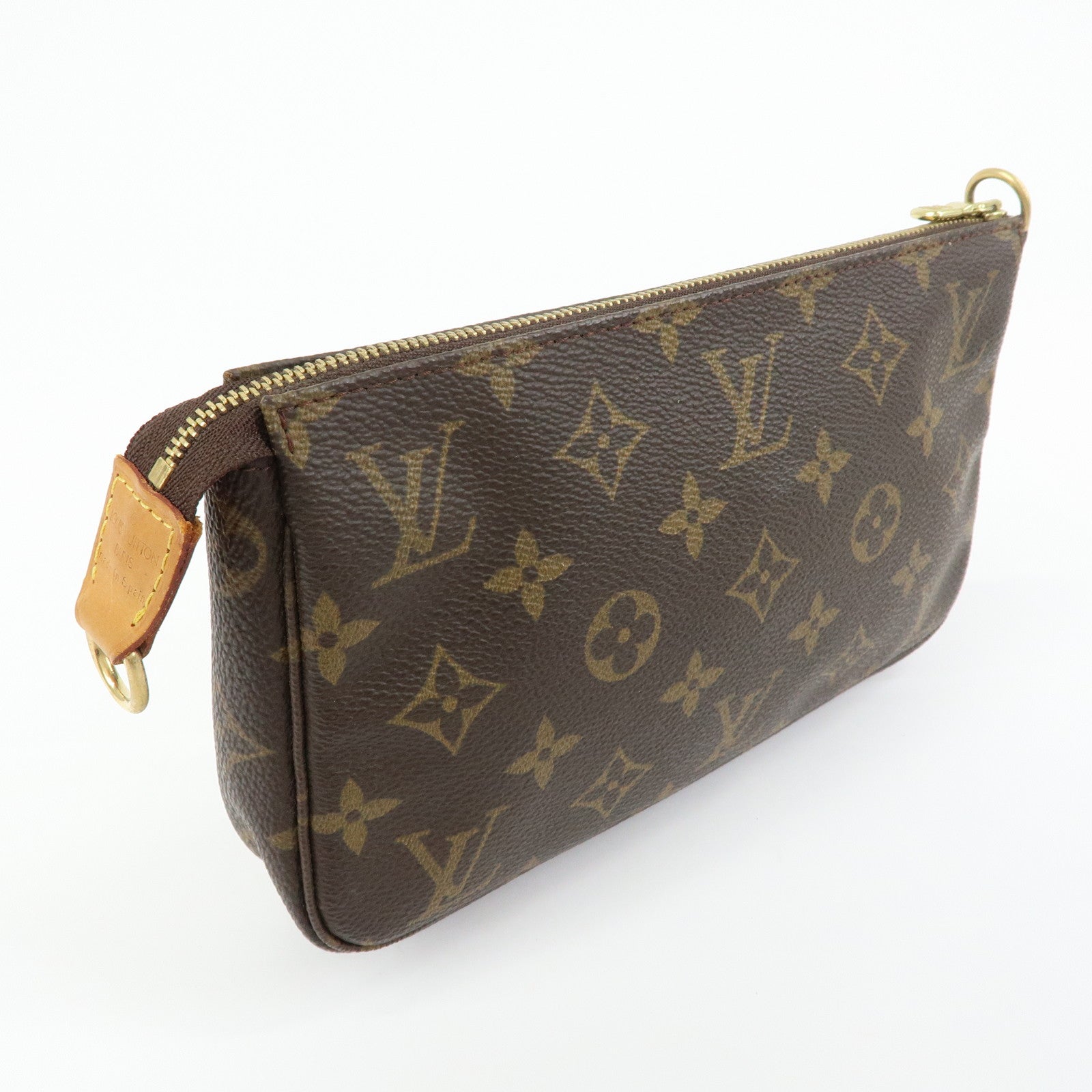 Louis Vuitton Monogram Pochette Accessoires Pouch Hand Bag M51980