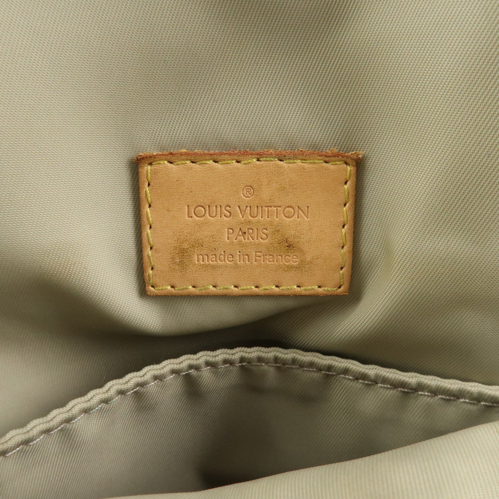 Louis Vuitton Damier Geant Citadin NM Shoulder Bag Terre M93224