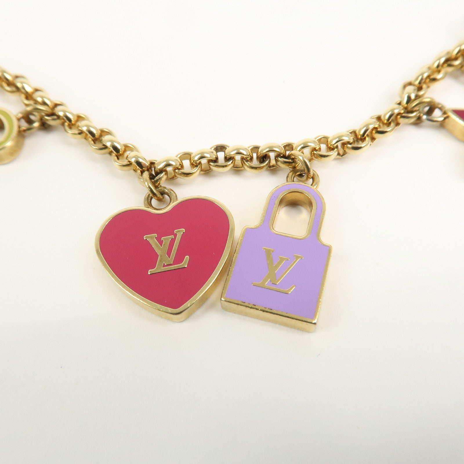 Louis Vuitton Porte Cles Chaine Pretty Metal Bag Charm  M66131