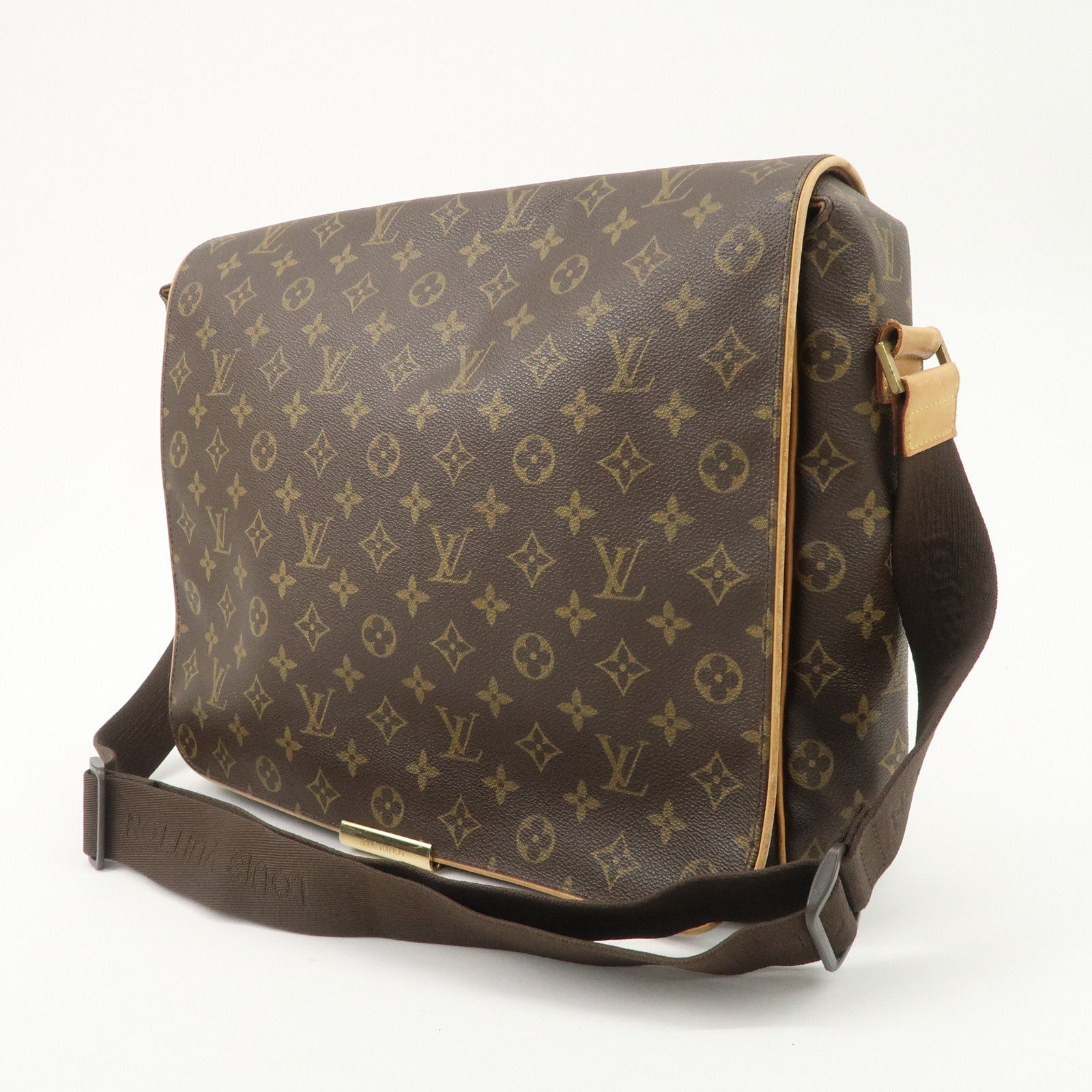Louis Vuitton Monogram Abbesses Messenger Bag Shoulder Bag M45257 Used
