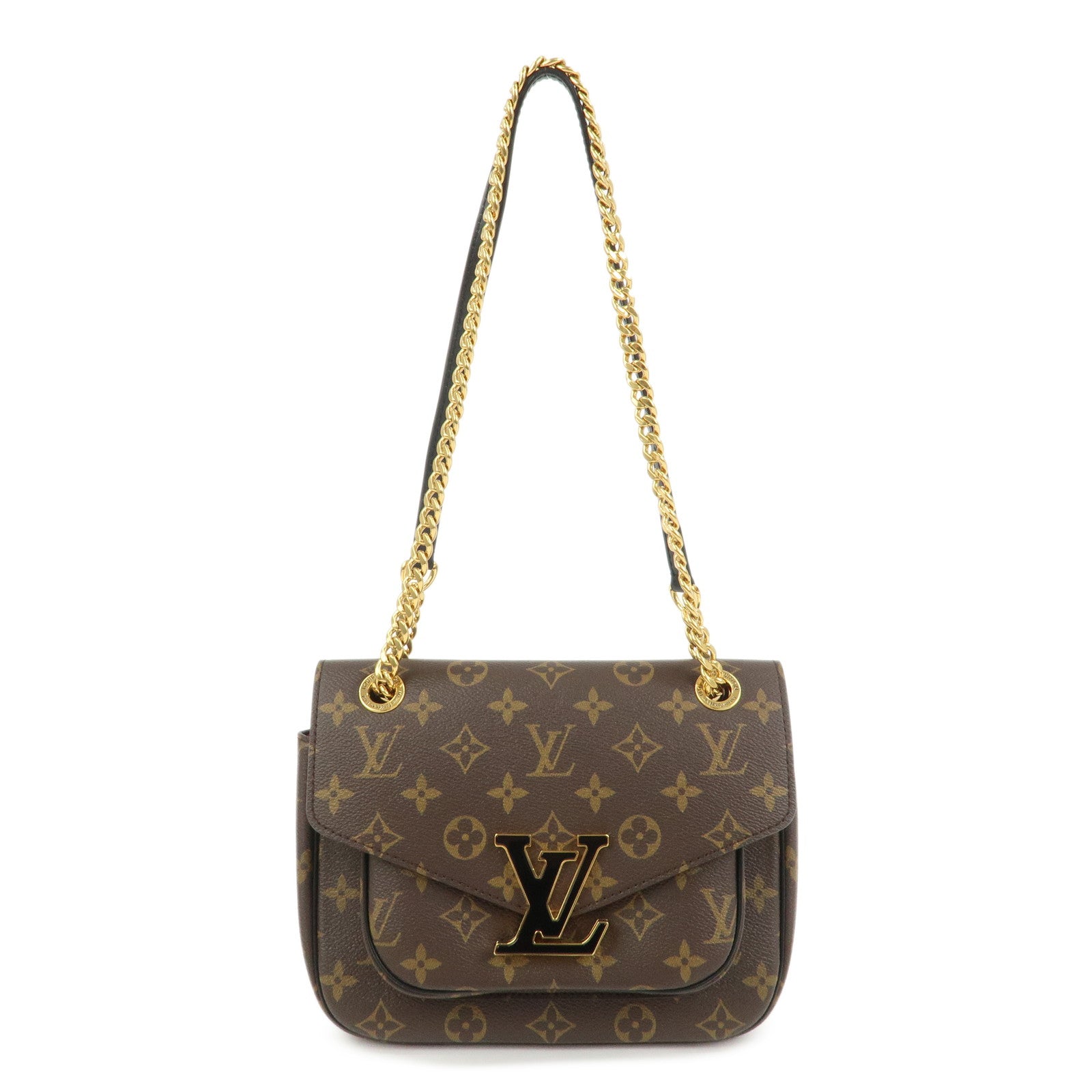 Louis Vuitton Monogram Passy Crossbody Chain Shoulder Bag M45592