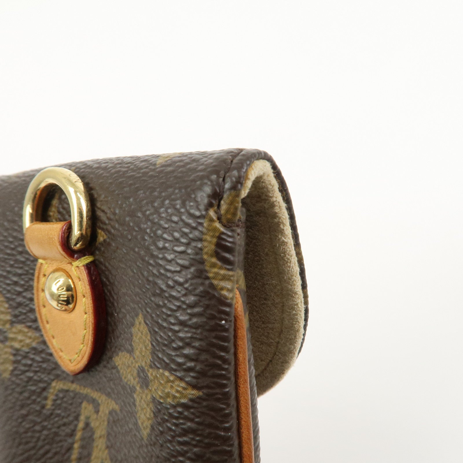 Louis Vuitton Monogram Etui Telefonne MM Phone Case Brown M66546