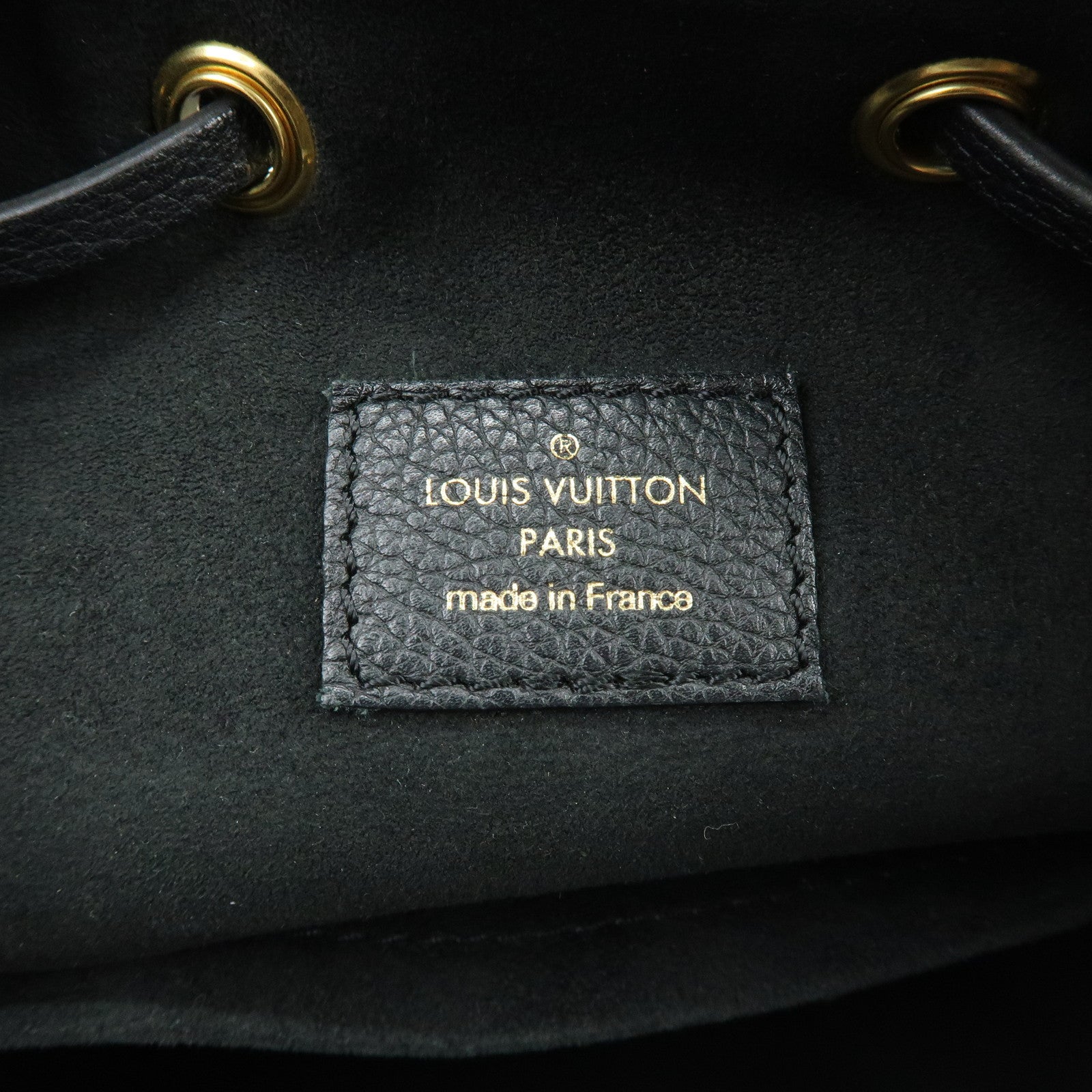 Louis Vuitton Lockme Bucket NV 2Way Bag Hand Bag Black M57687