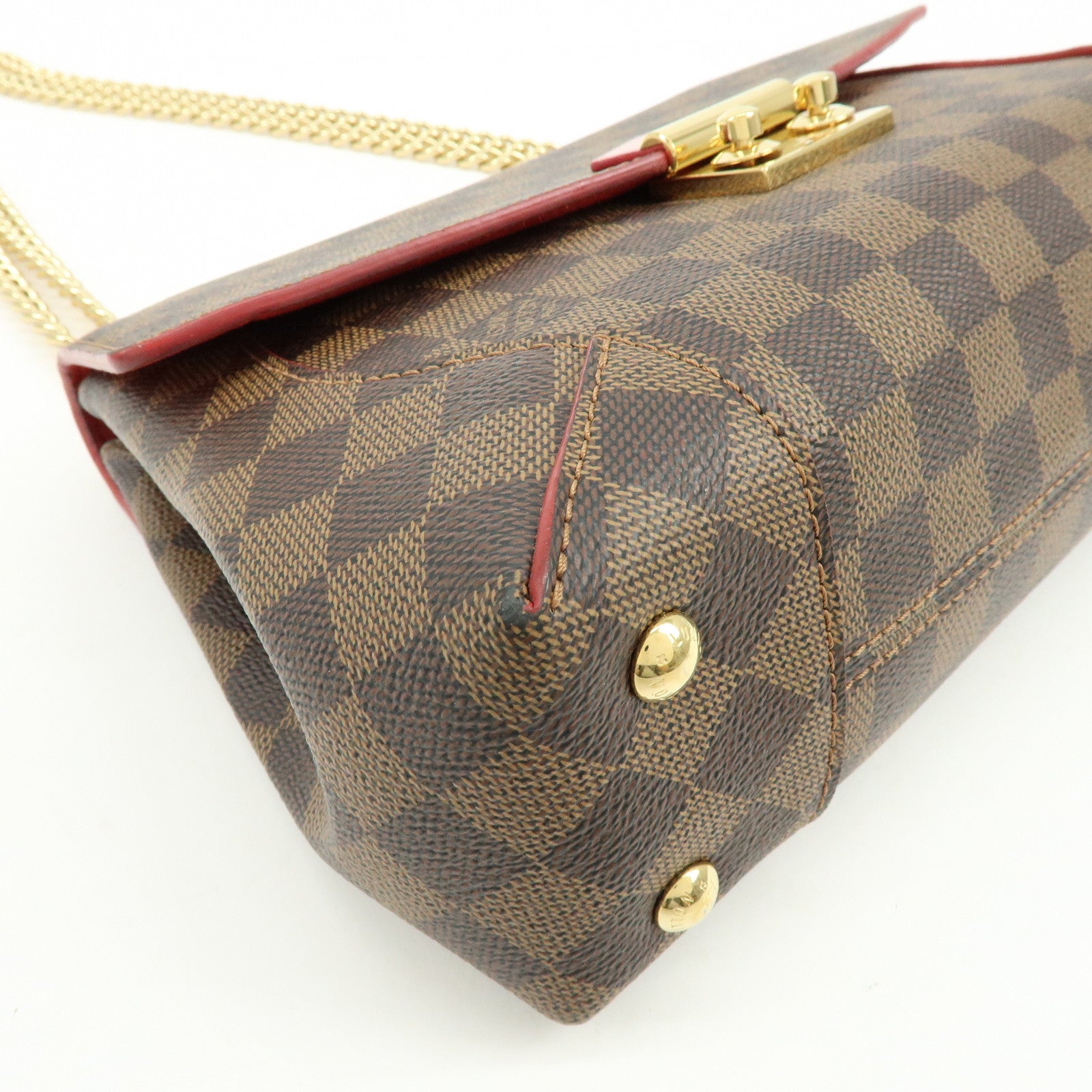 Louis Vuitton Damier Ebene Kaisa Clutch Chain Shoulder Bag N41596