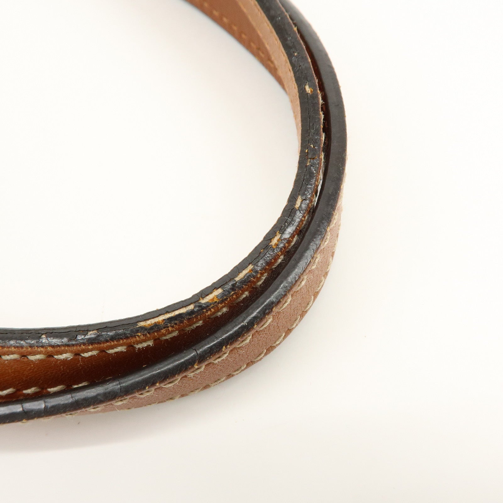 GUCCI Straw Leather Tote Bag Shoulder Bag Beige Brown 309551