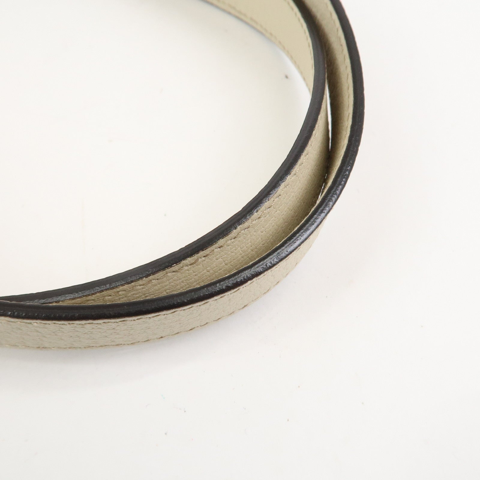 GUCCI Abbey GG Canvas Leather Tote Bag Hand Bag Brown Ivory 141470