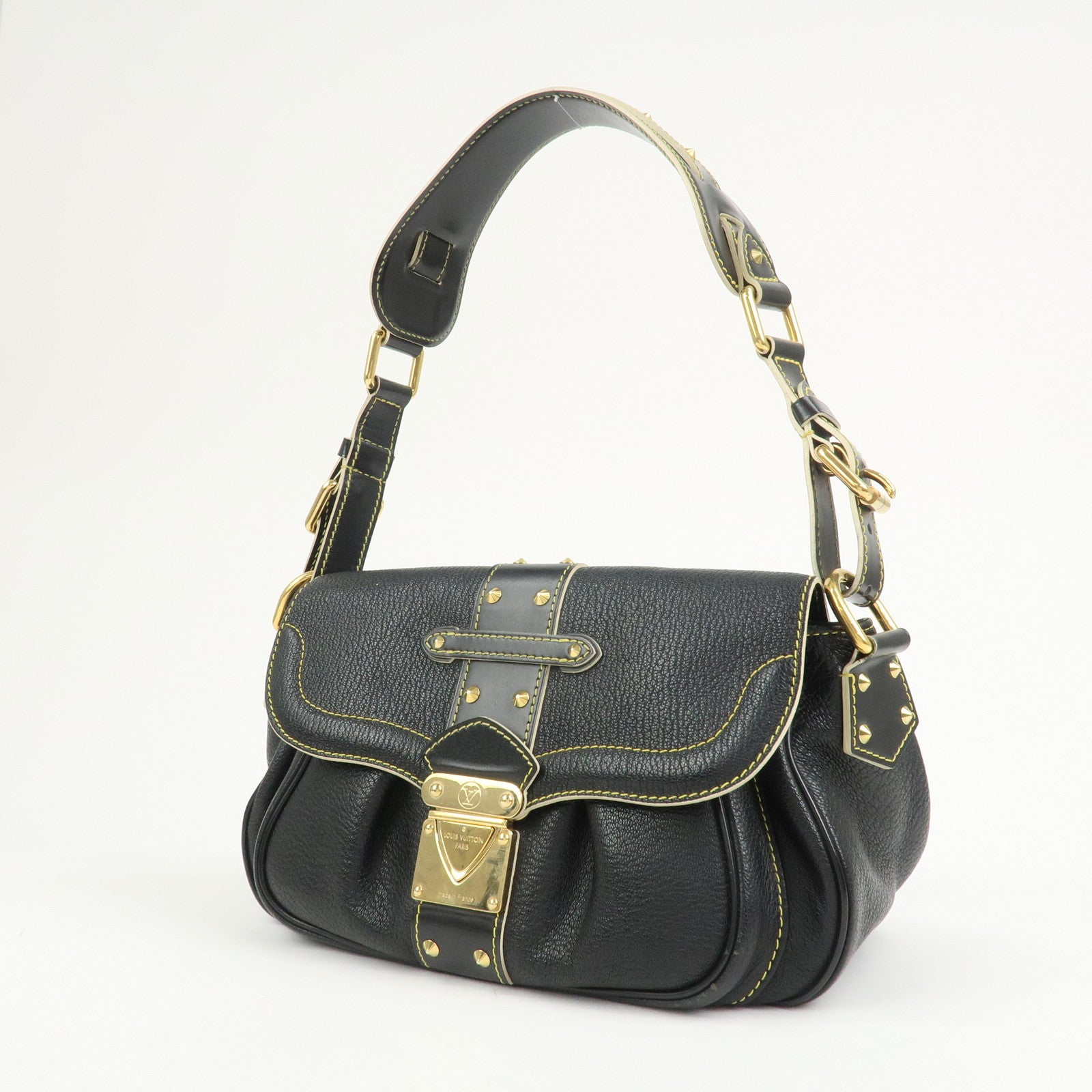 Louis Vuitton Suhari Confidant Leather Shoulder Bag Noir M91784