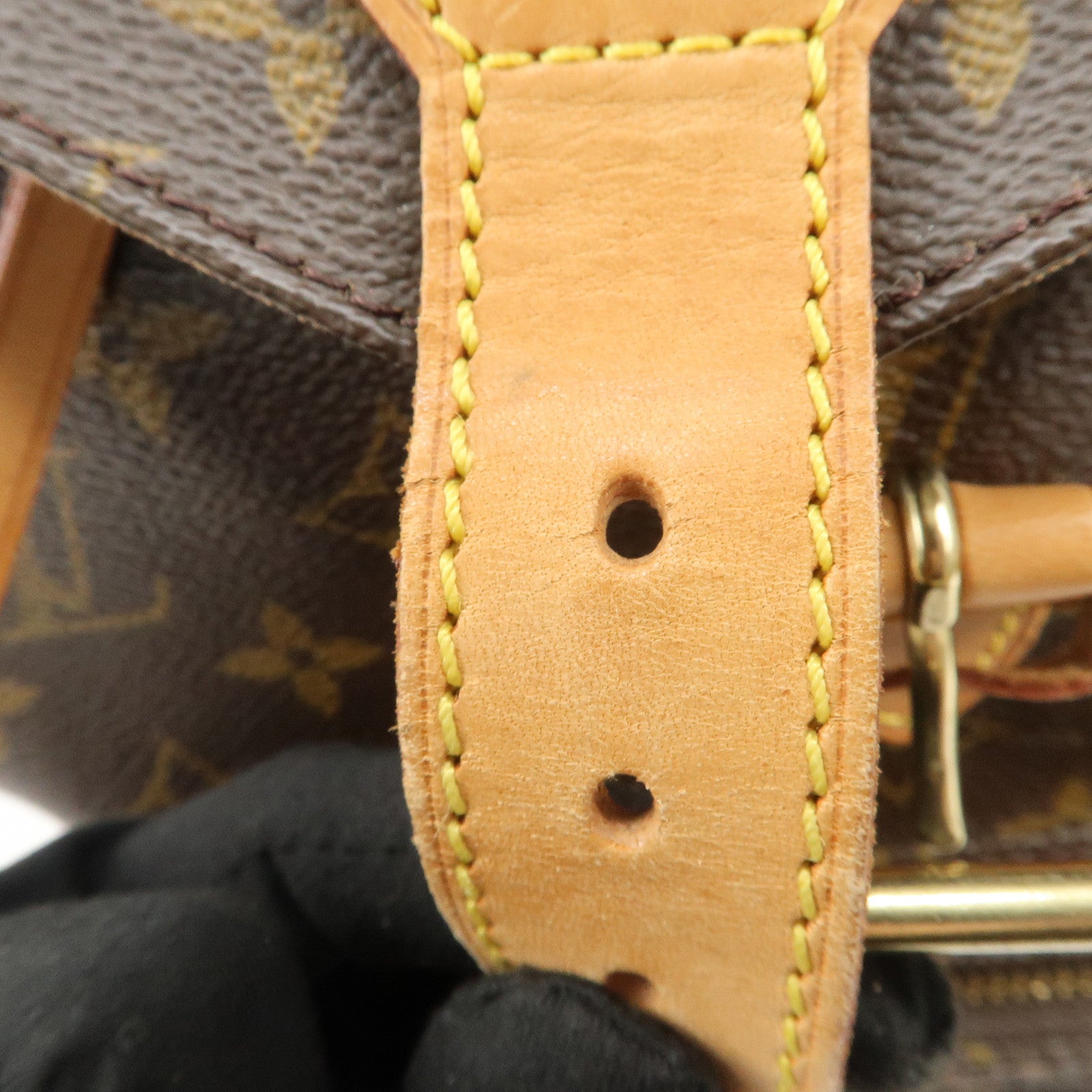 Louis Vuitton Monogram Montsouris GM Backpack Rucksack Brown M51135