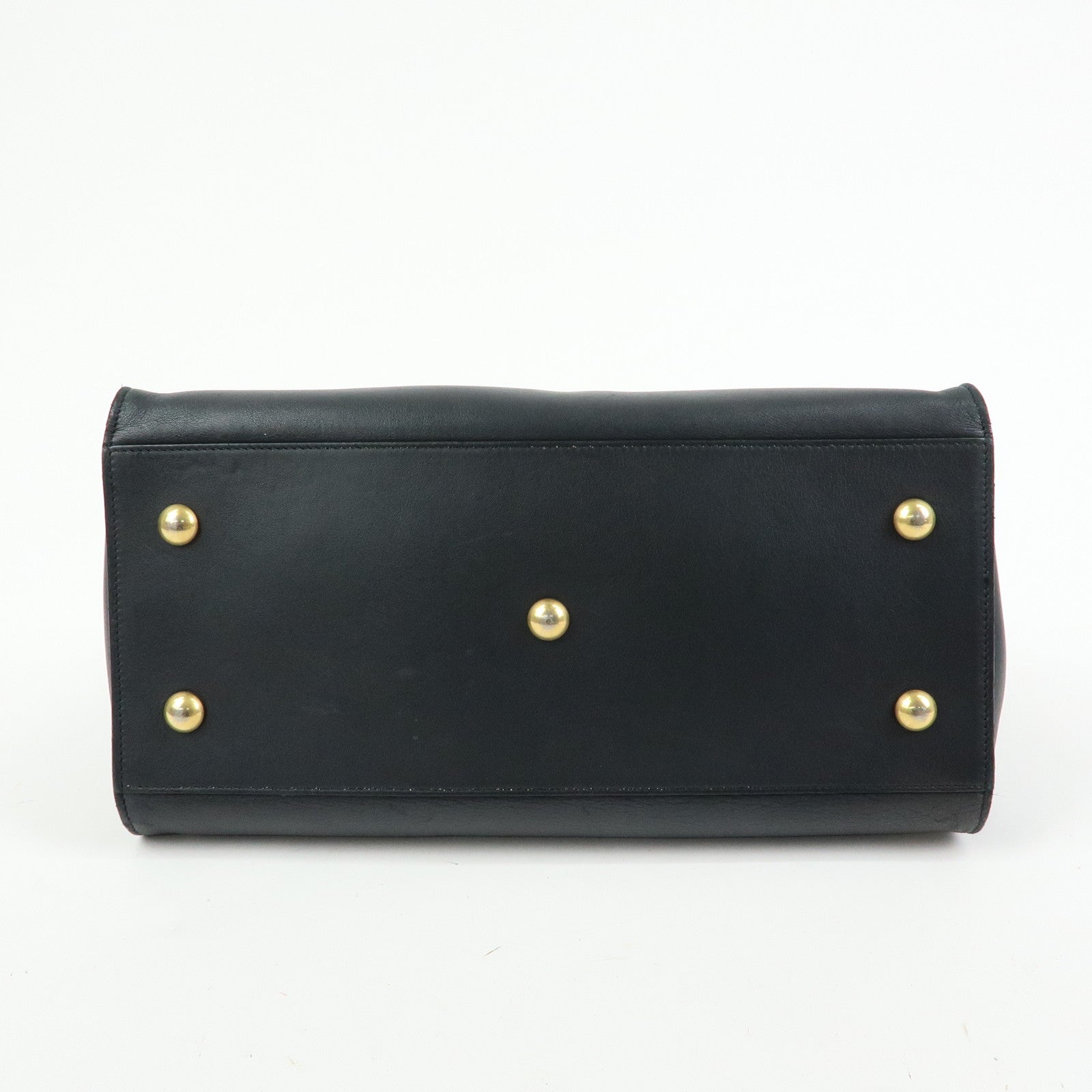 SAINT LAURENT PARIS Petit Cabas Y Line Leather 2WayBag Black 311210