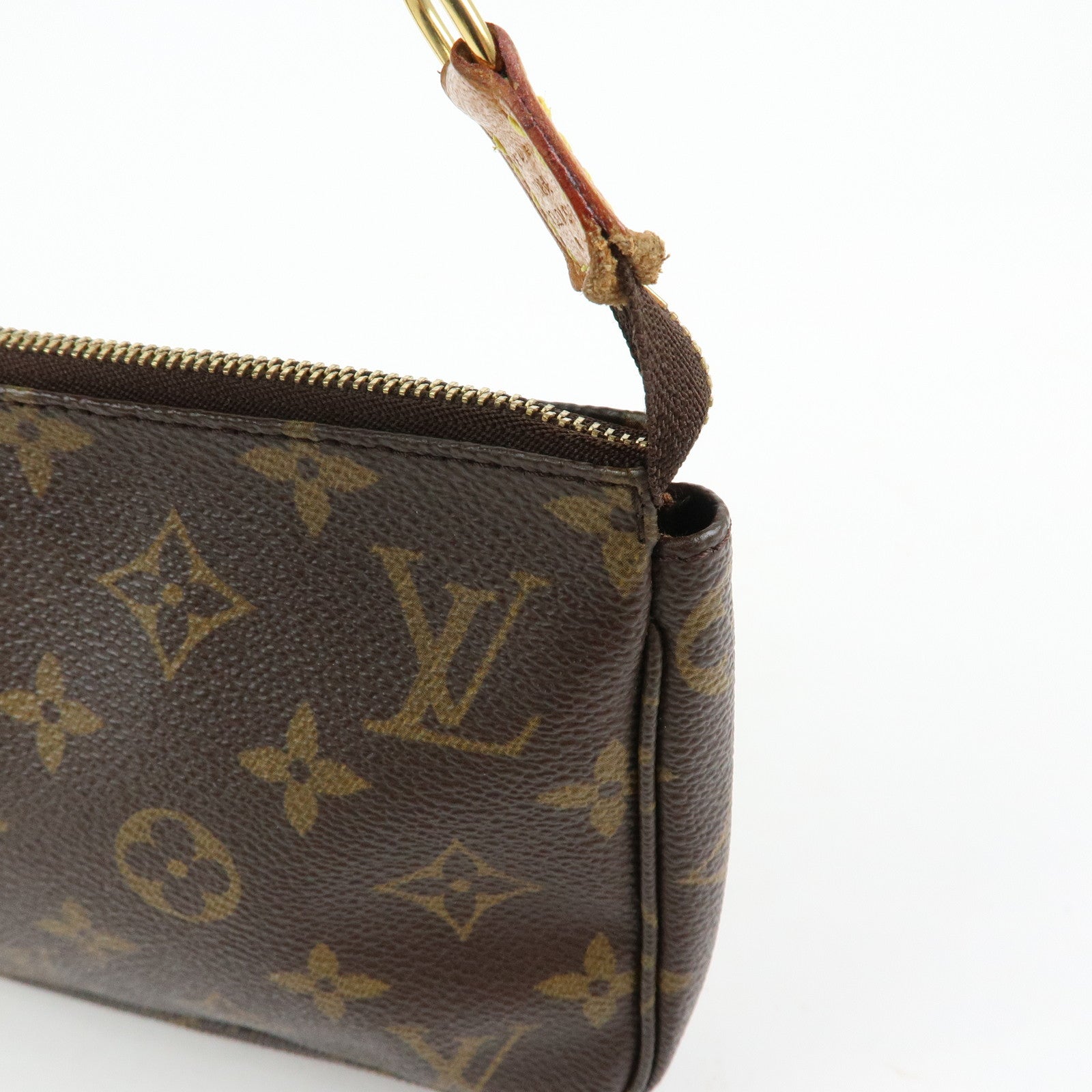 Louis Vuitton Monogram Pochette Accessoires Pouch Hand Bag M51980