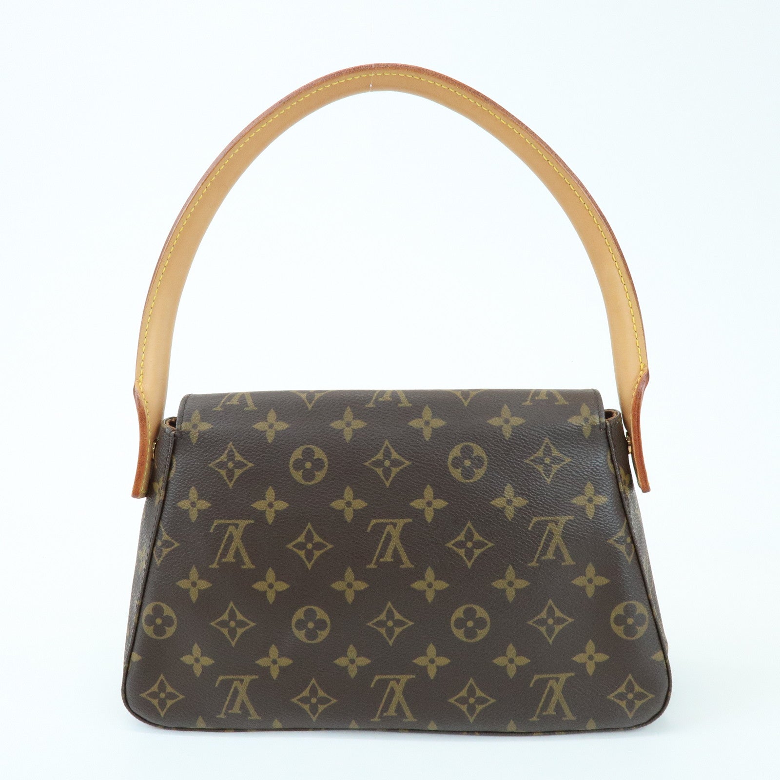 Louis Vuitton Monogram Mini Looping Shoulder Bag Brown M51147