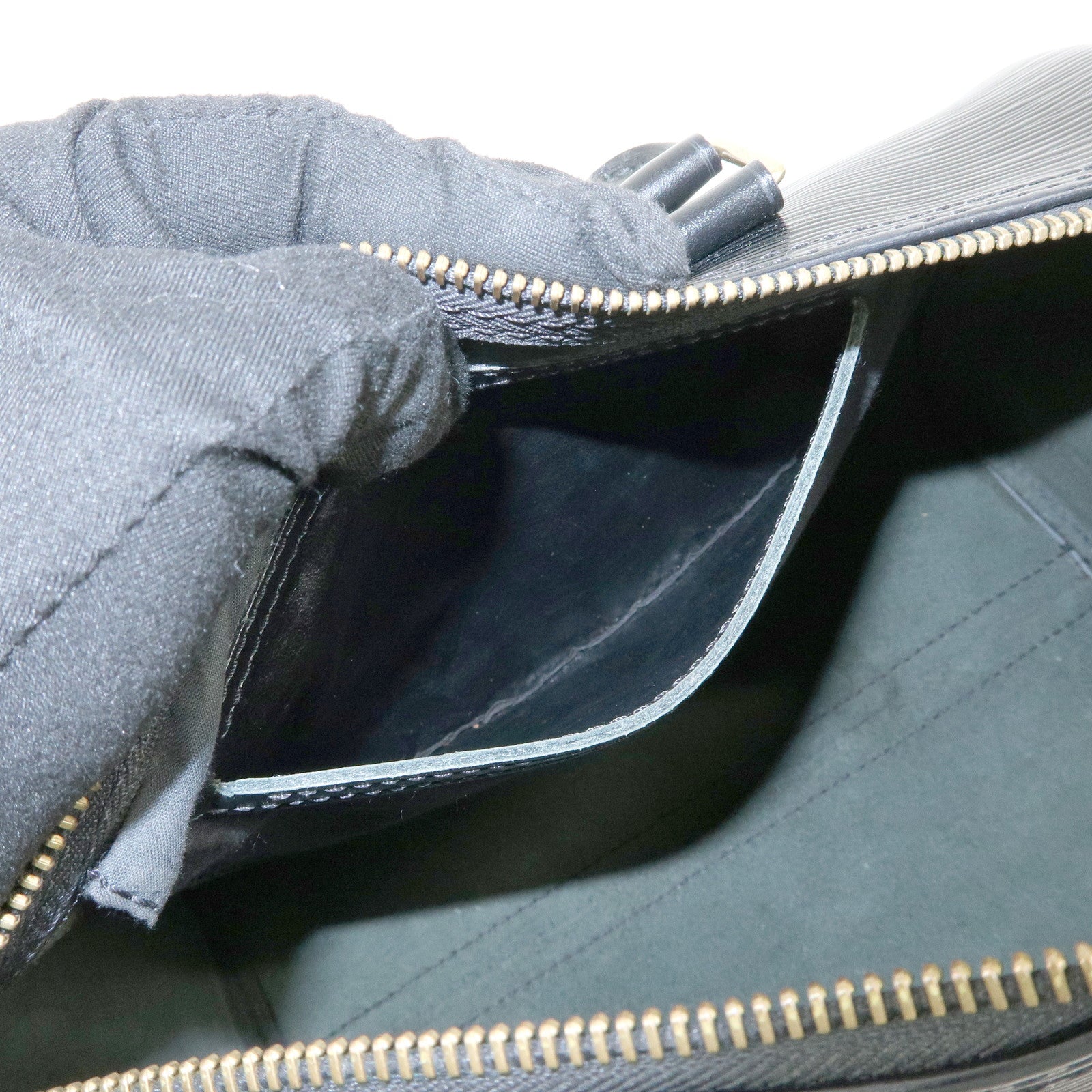 Louis Vuitton Epi Leather Speedy 25 Hand Bag Boston Bag Noir M59032