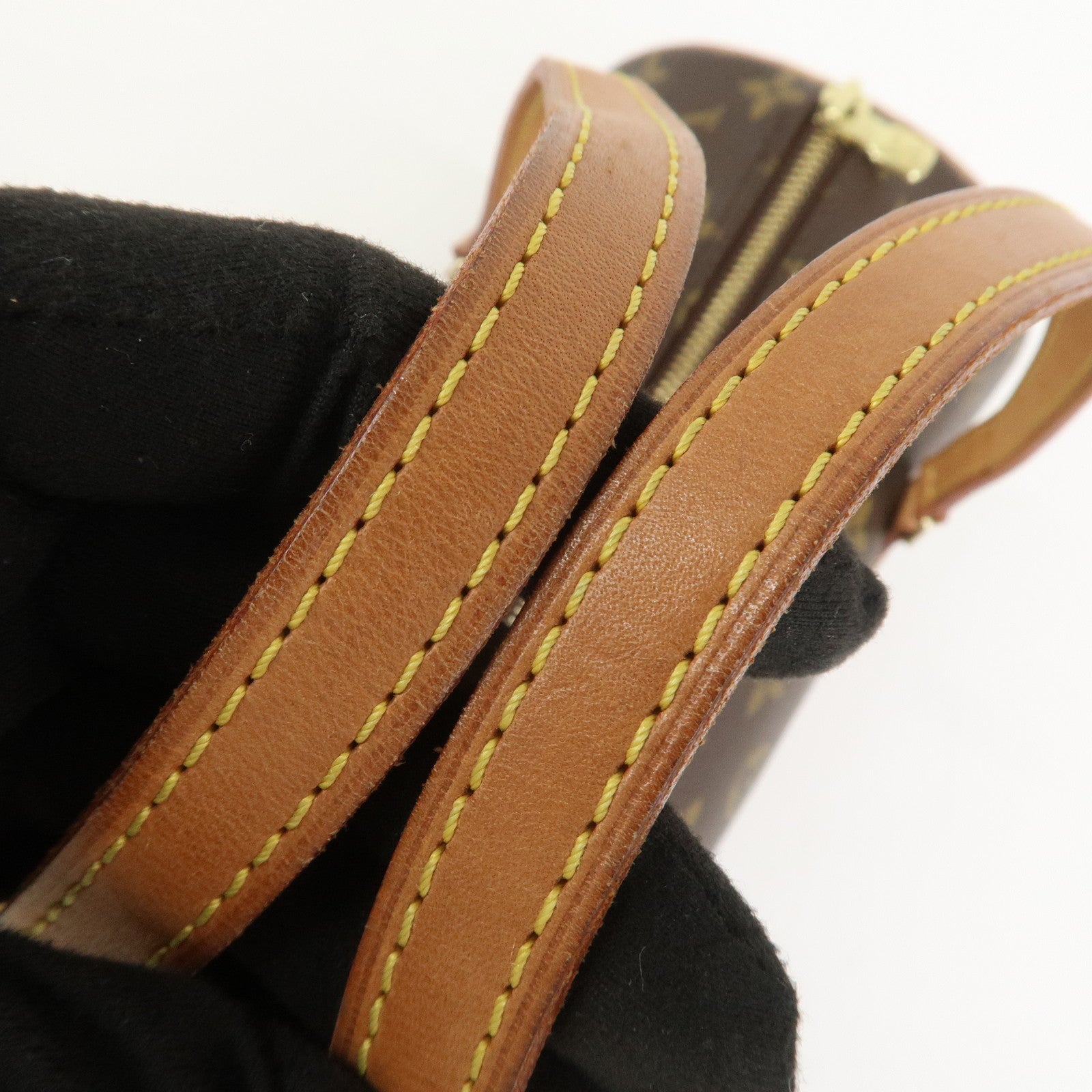 Louis Vuitton Monogram Papillon 30 Hand Bag Brown M51385