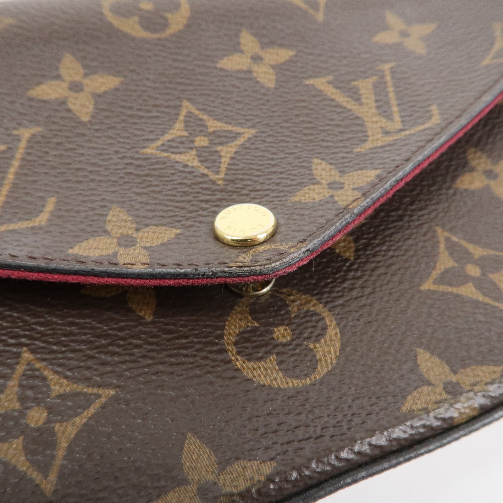 Louis Vuitton Monogram Pochette Felicie Shoulder Bag Brown M61276