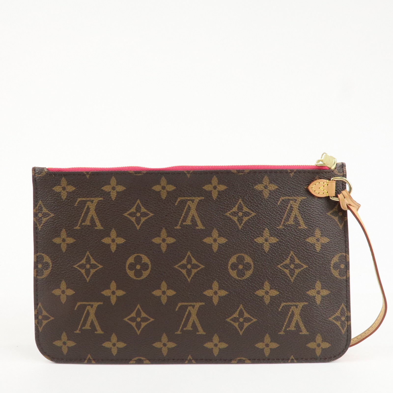 Louis Vuitton Monogram Pouch for Neverfull MM Brown Used
