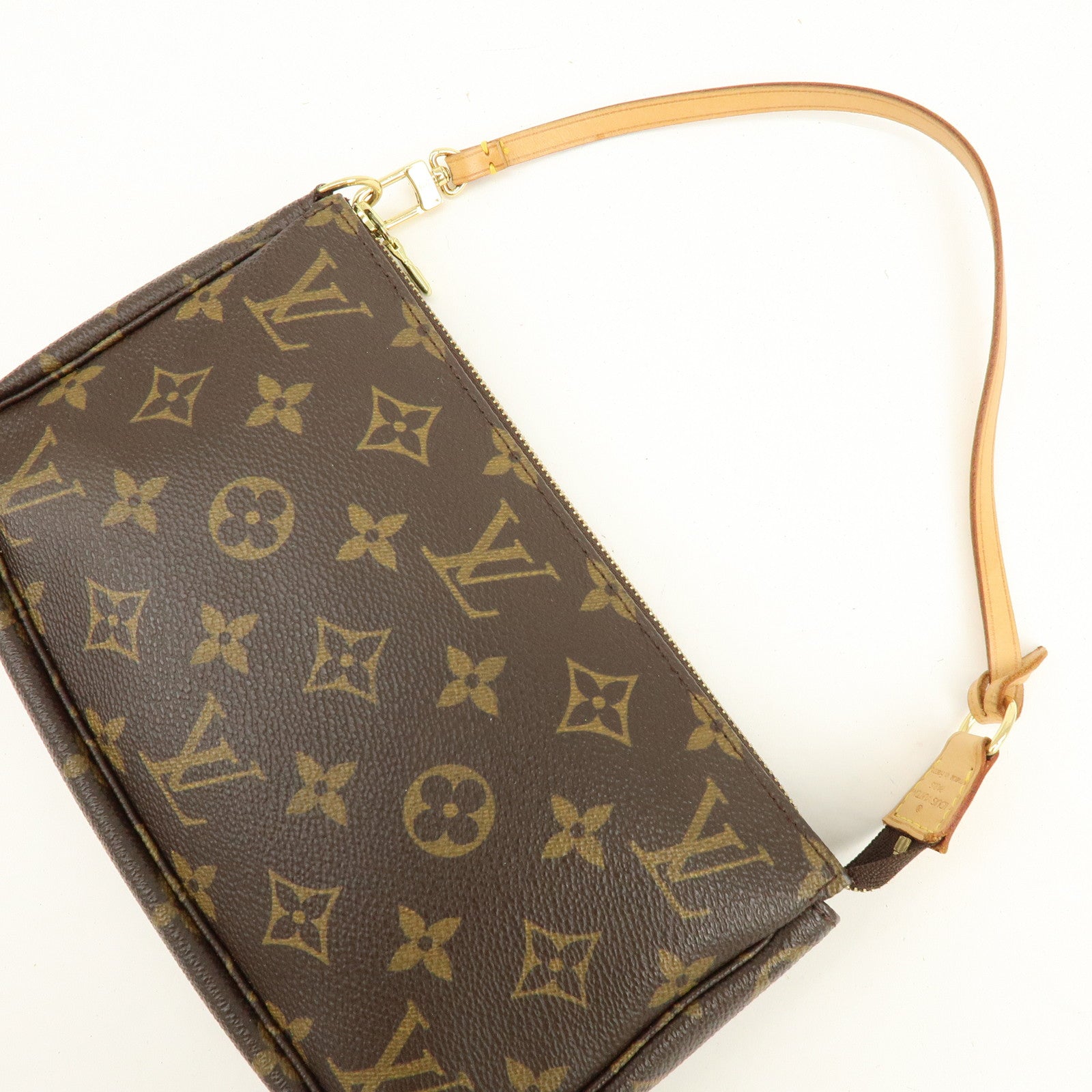 Louis Vuitton Monogram Pochette Accessoires Pouch Hand Bag M51980