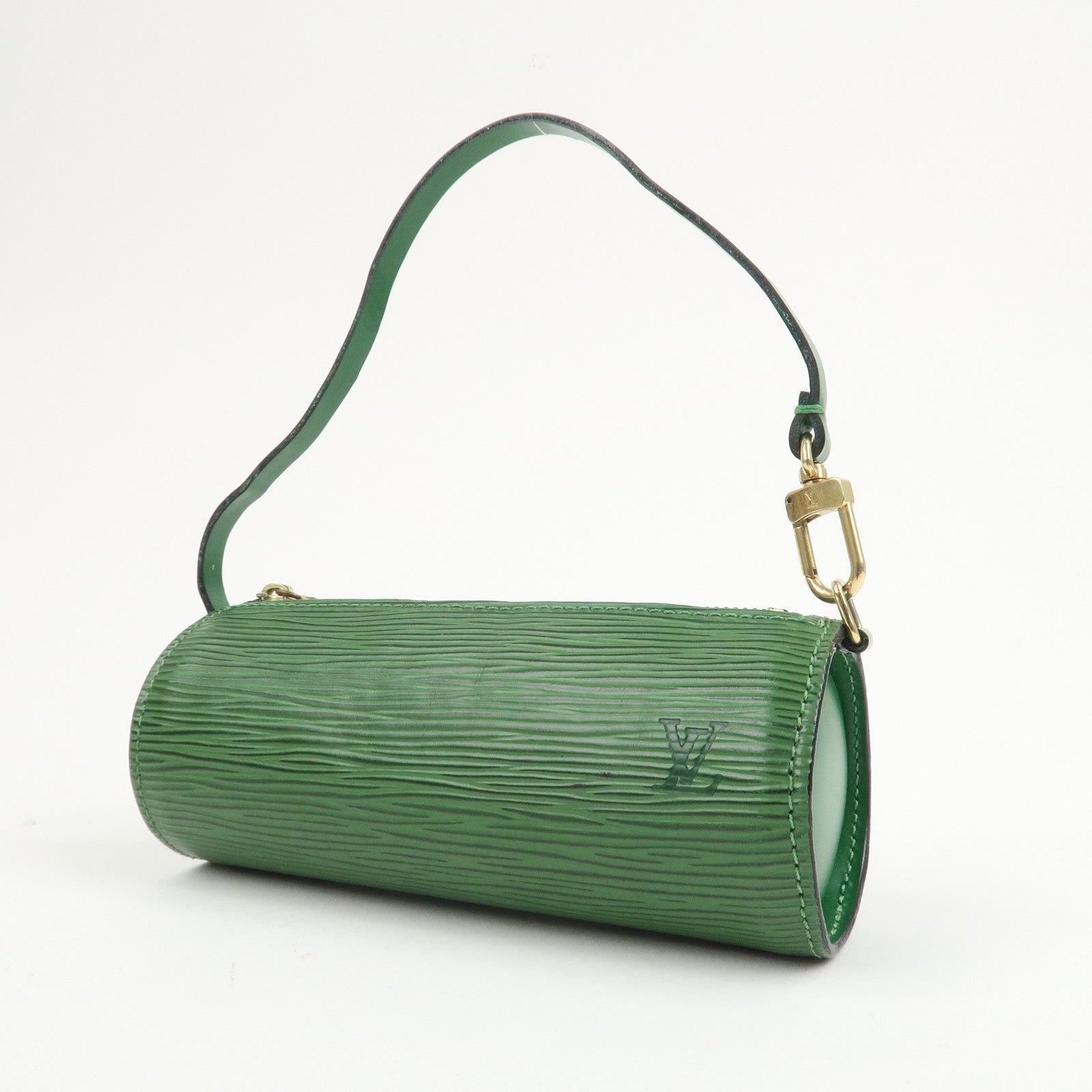 Louis Vuitton Epi Mini Pouch For Soufflot Hand Bag Borneo Green