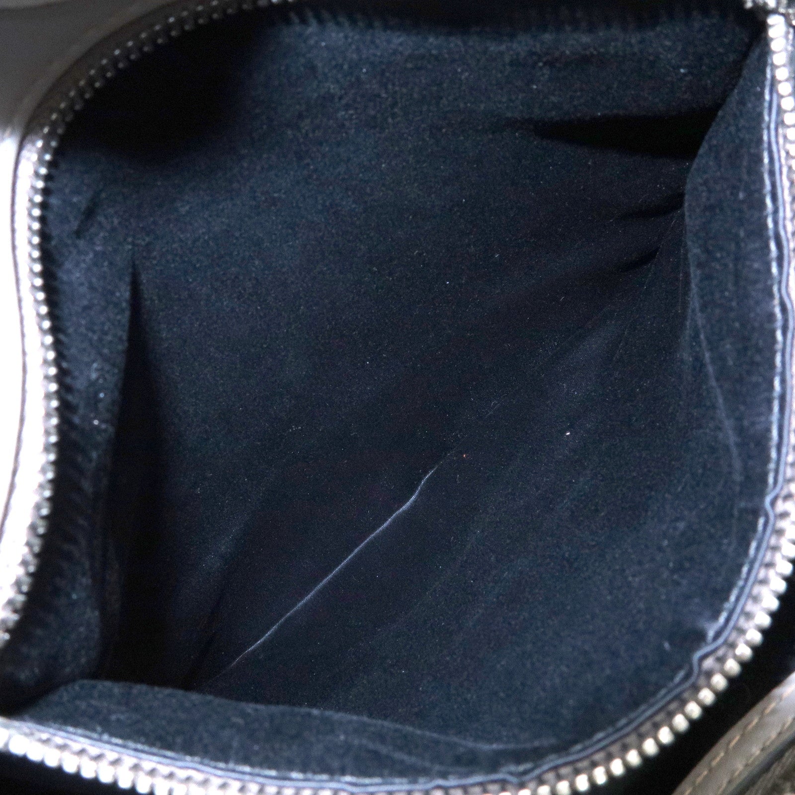 MIU MIU Vitello Soft Leather Tote Bag Shoulder Hand Bag Grey R1914S