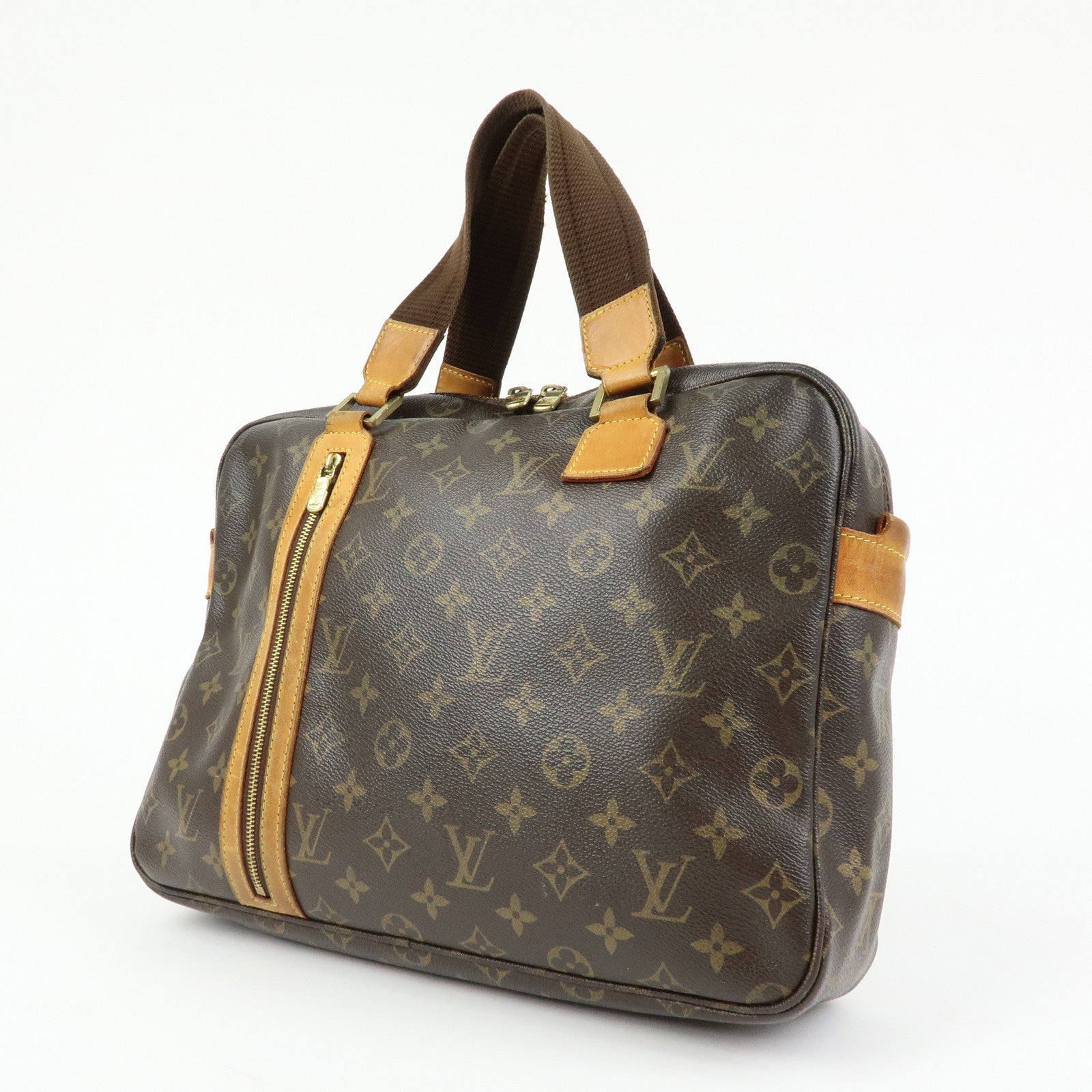 Louis Vuitton Monogram Sac Bosphore 2Way Business Bag Brown M40043