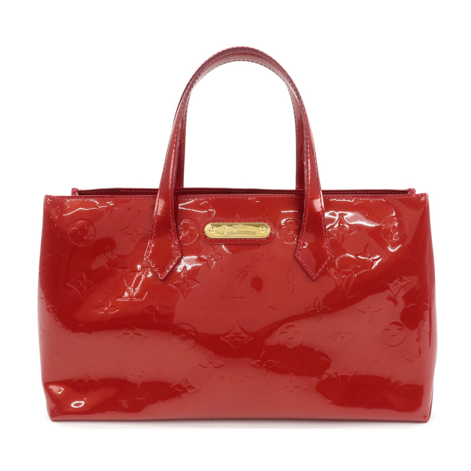 Louis Vuitton Monogram Vernis Wilshire PM Hand Bag M93642