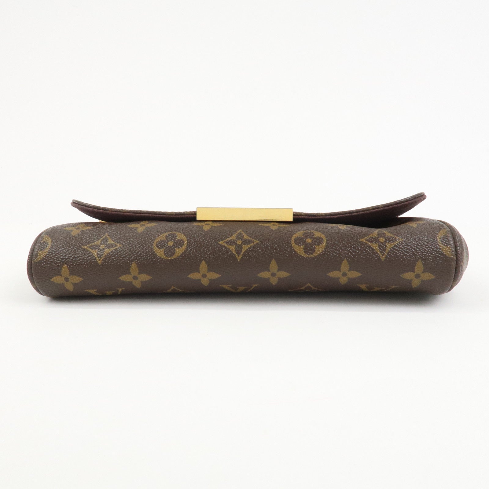 Louis Vuitton Monogram Favorite MM Shoulder Bag Brown M40718