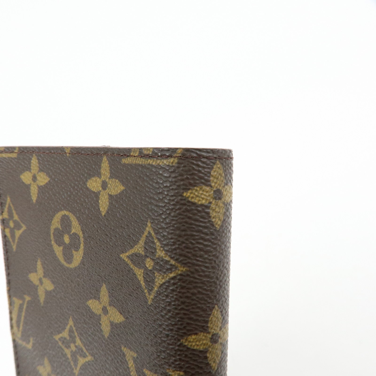 Louis Vuitton Monogram Agenda PM Planner Cover Brown R20005