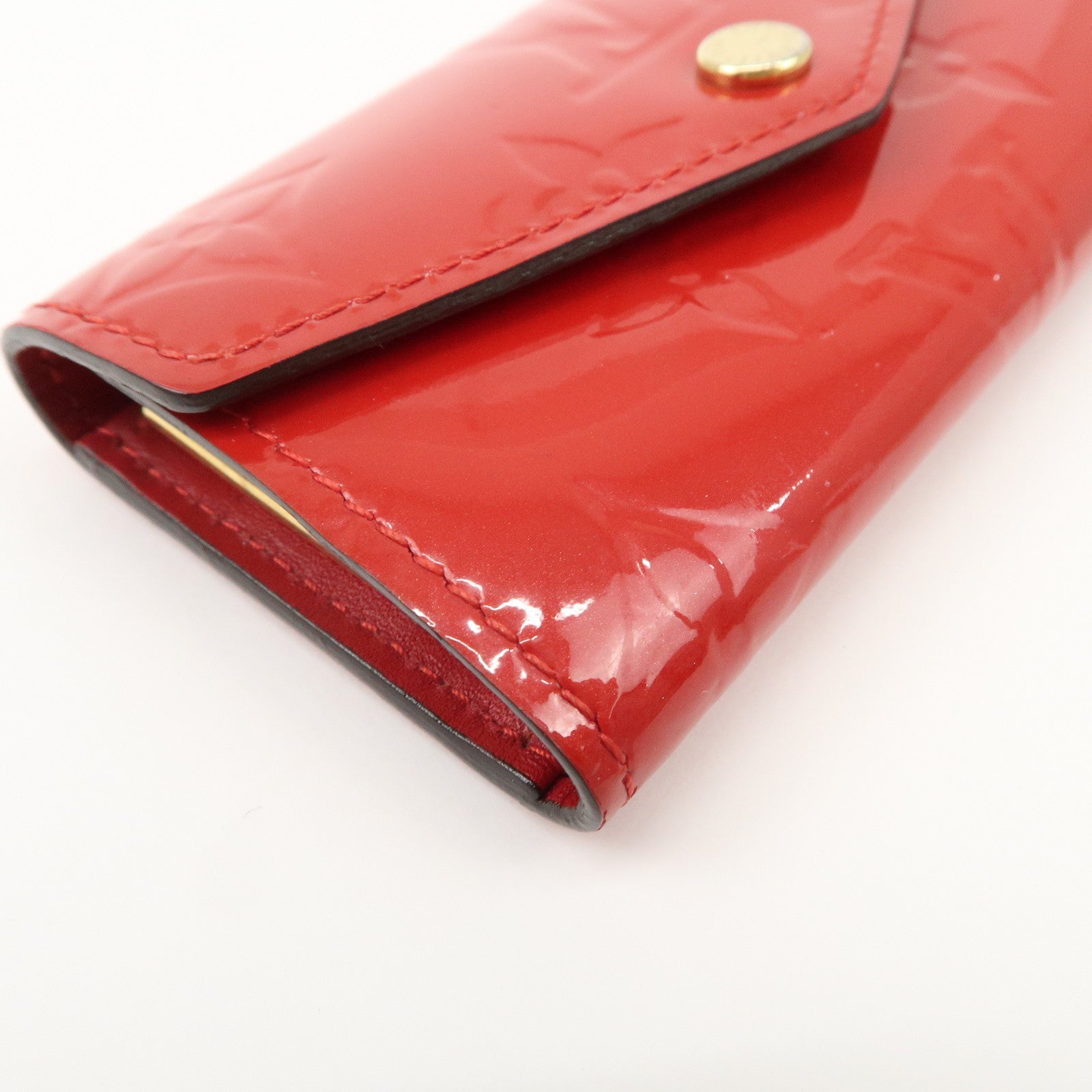 Louis Vuitton Vernis Set of 2 Multicles 4 Key Case M91976 M91252 Used