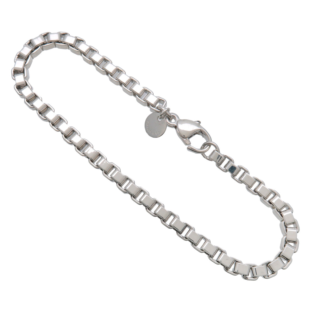 Tiffany & Co Venetian Link Bracelet SV925 Silver