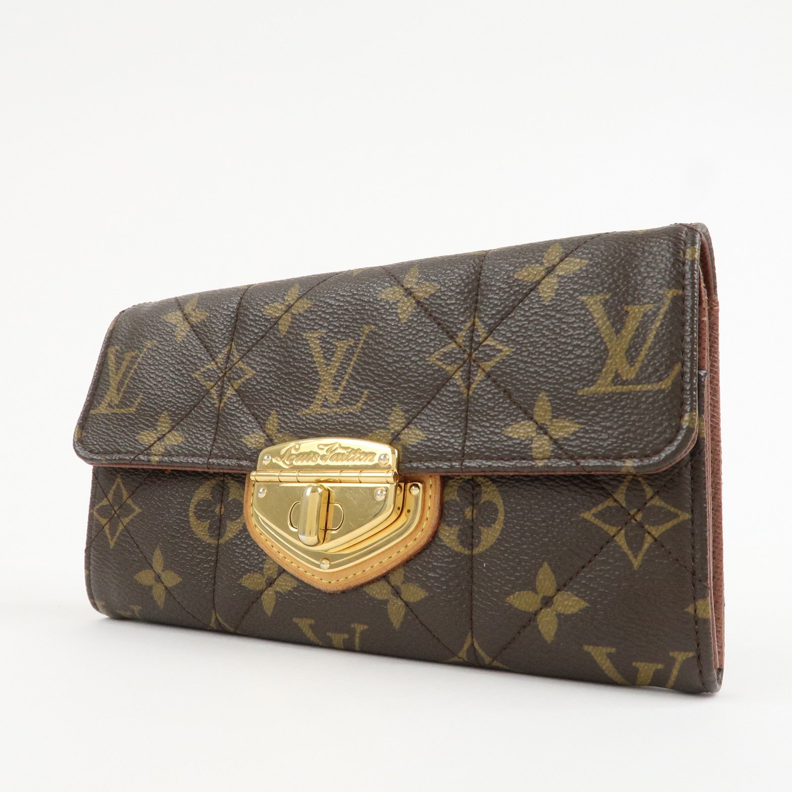 Louis Vuitton Monogram Portefeuille Sarah Etoile Long Wallet Brown M66556