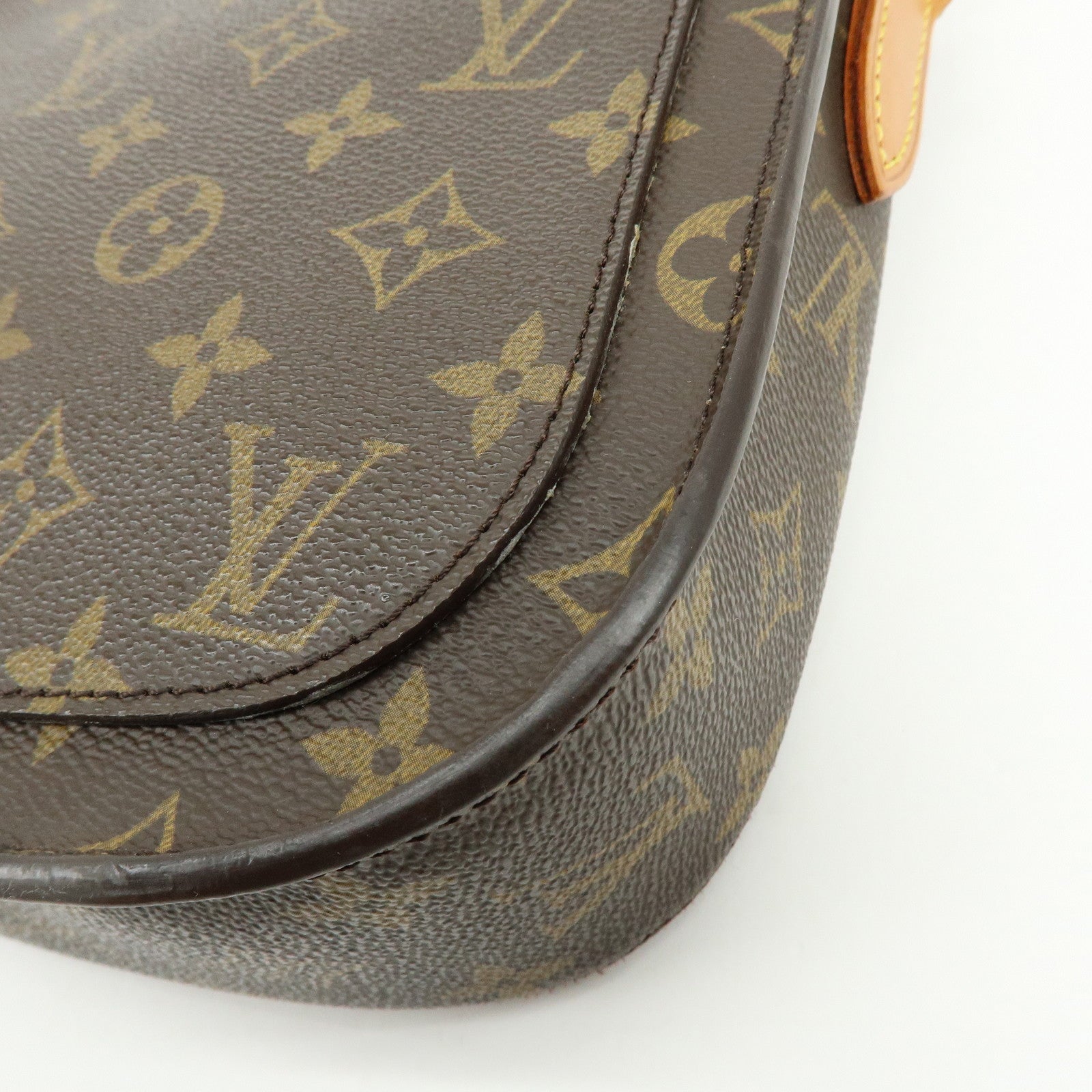 Louis Vuitton Monogram Saint Cloud GM Shoulder Bag Brown M51242