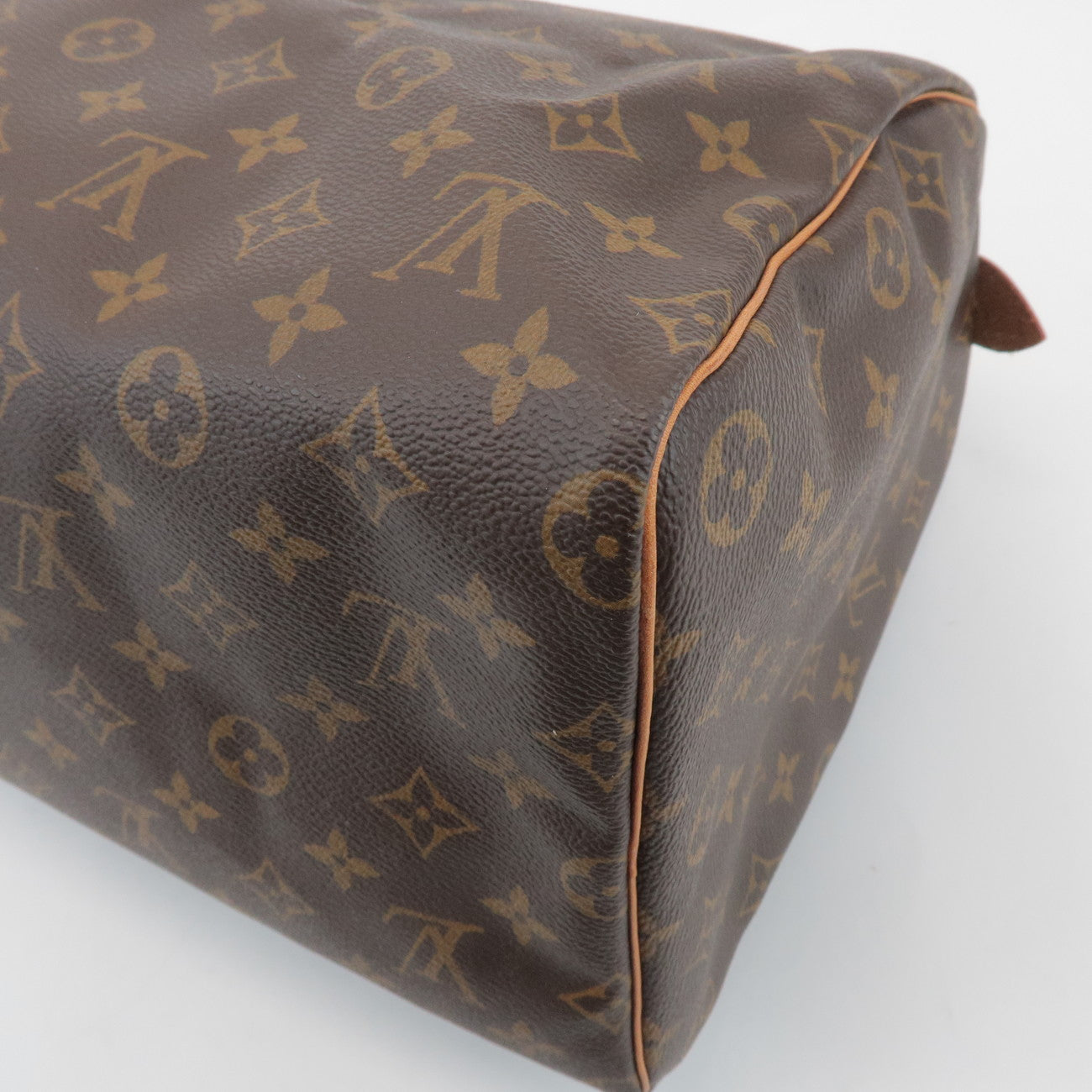 Louis Vuitton Monogram Speedy 40 Hand Bag Boston Bag Brown M41522