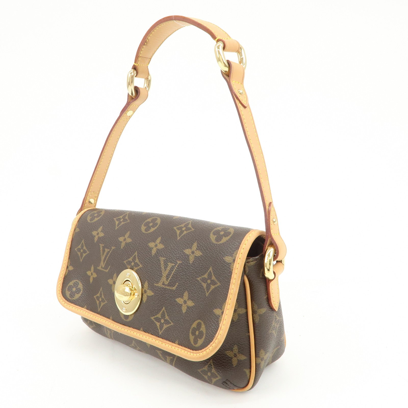 Louis Vuitton Monogram Tikal PM Shoulder Bag Hand Bag M40078