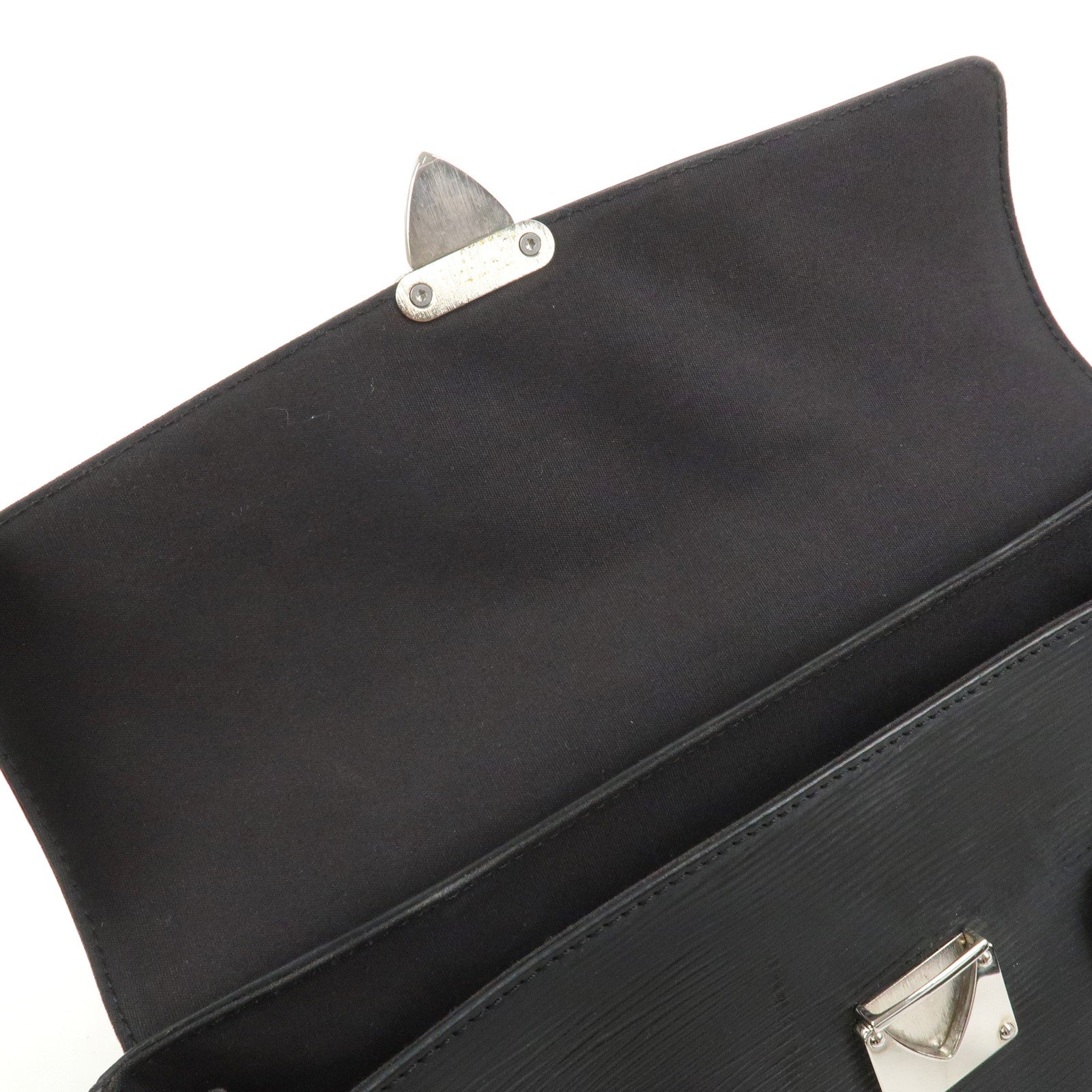Louis Vuitton Epi Segur PM Hand Bag Noir Black M58822